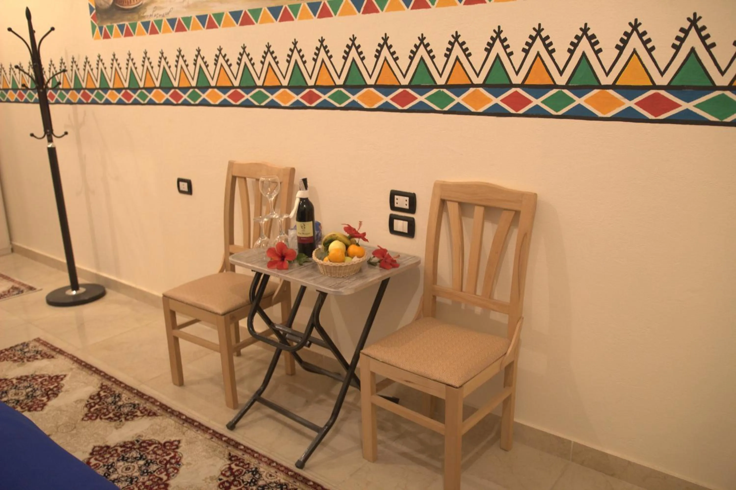 Seating area in Al Baeirat Hotel