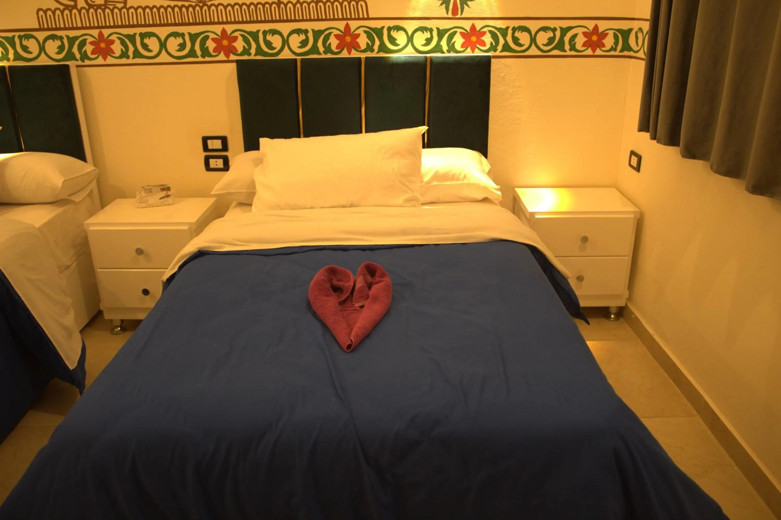 Bed in Al Baeirat Hotel