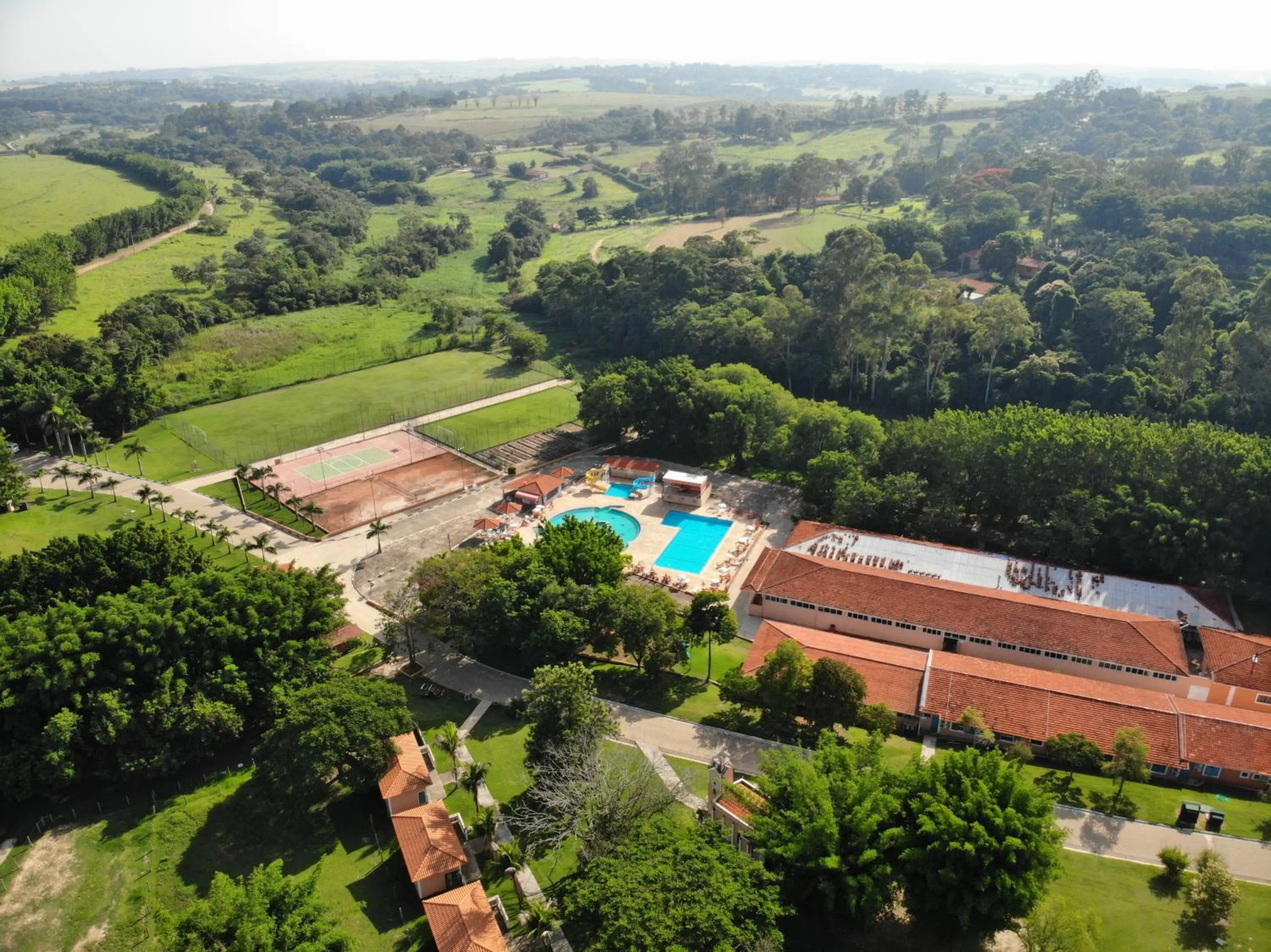 Bird's eye view in Hotel Fazenda Ararita
