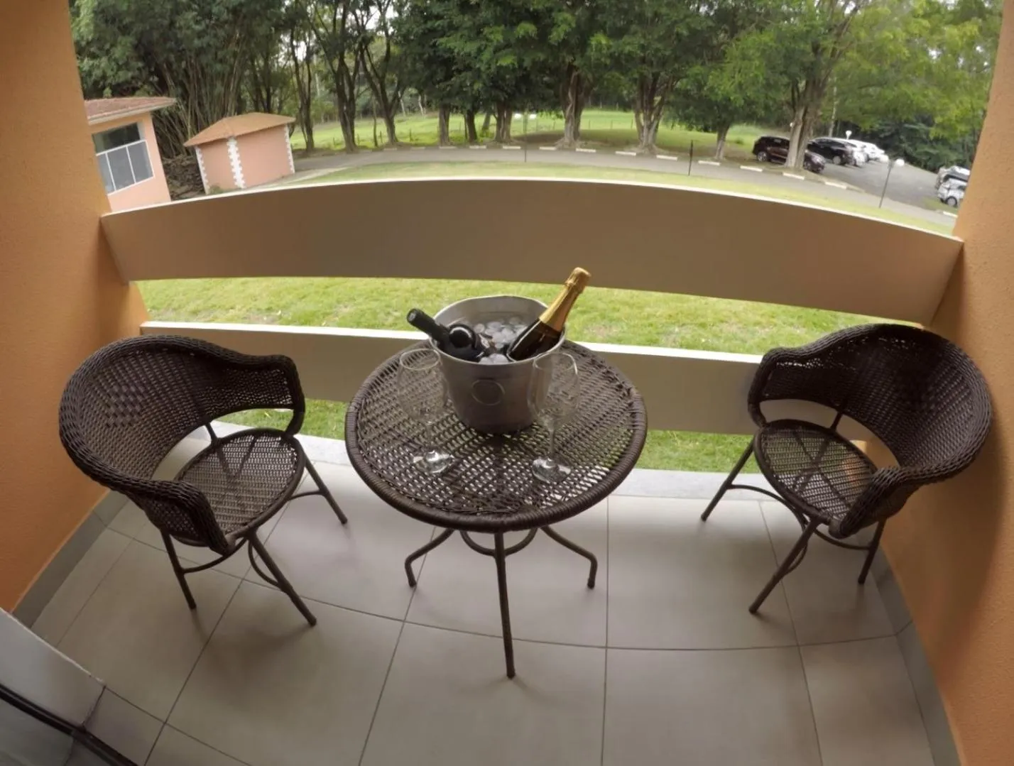 Balcony/Terrace in Hotel Fazenda Ararita