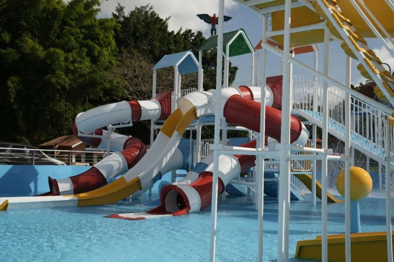 Swimming pool in Hotel Fazenda Ararita