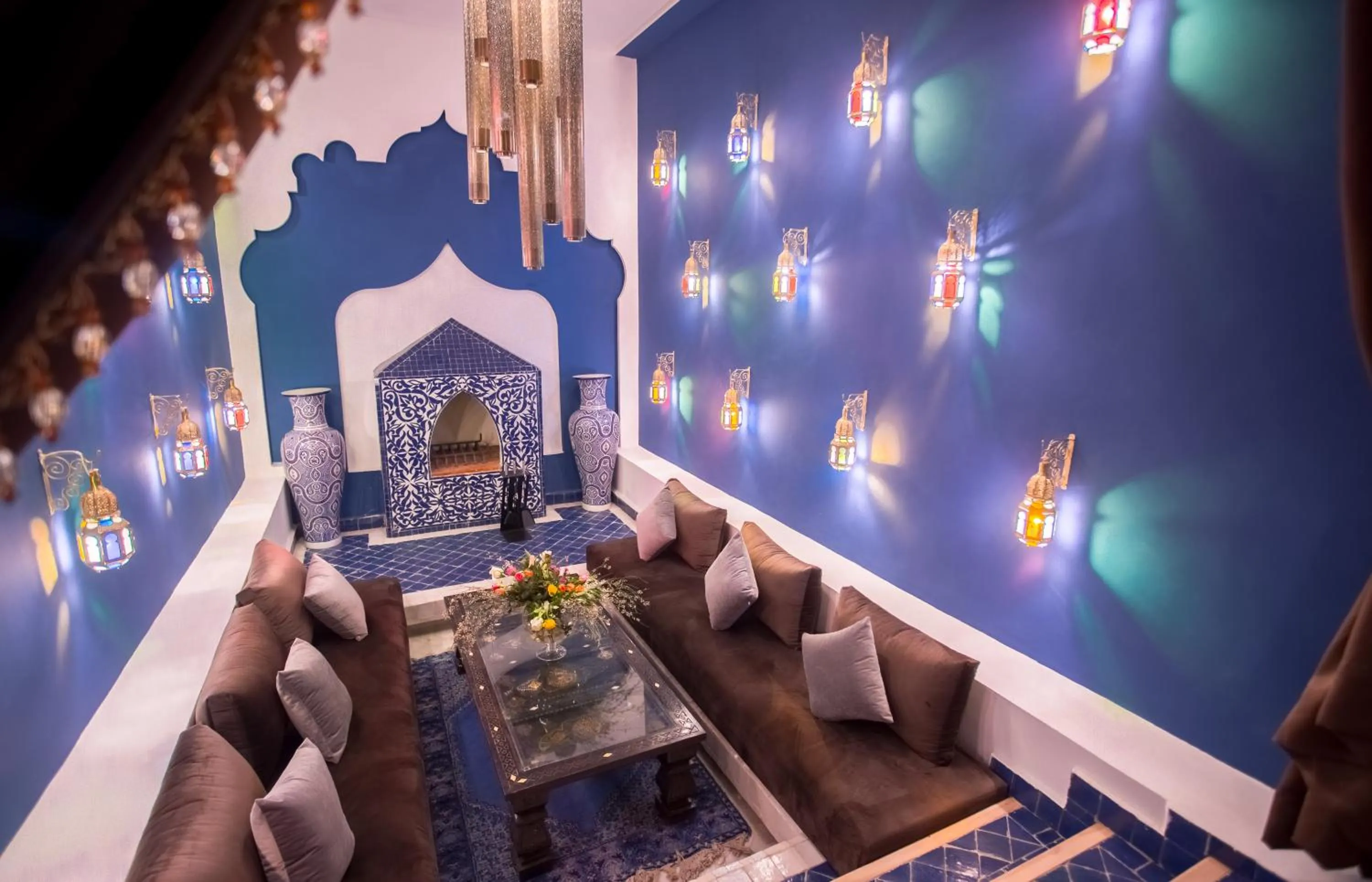 Seating area in Palais Dar Si Aissa ALL-SUITES