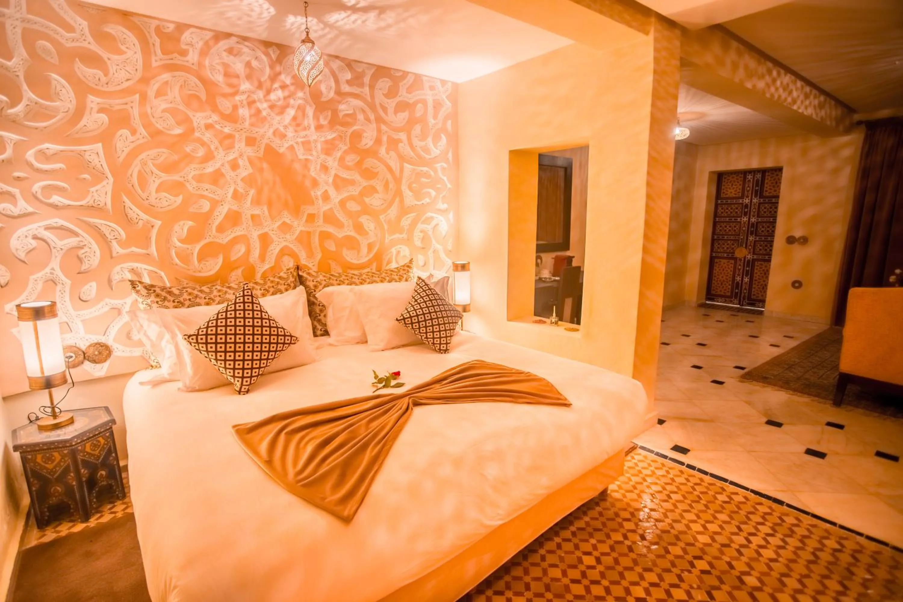 Bedroom, Bed in Palais Dar Si Aissa ALL-SUITES