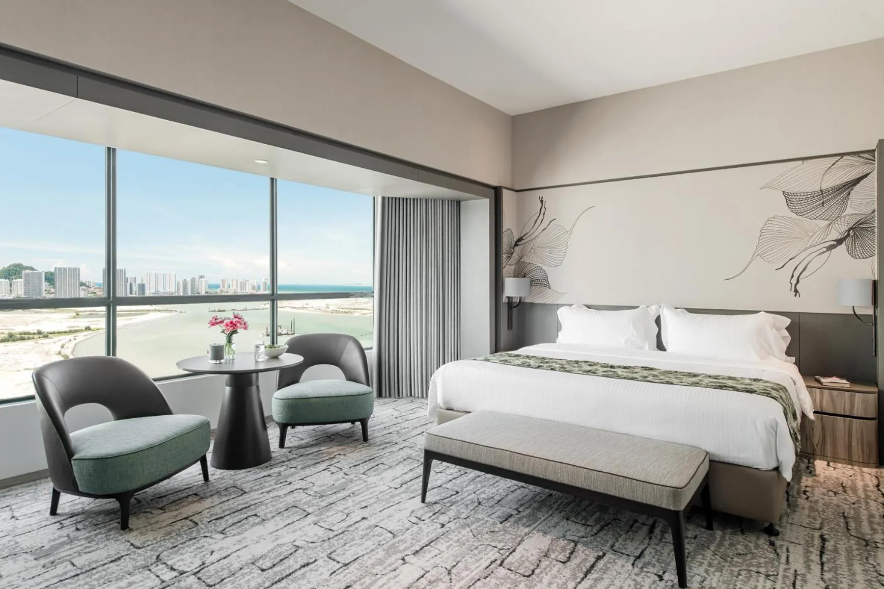 Bedroom, Bed in Ascott Gurney Penang