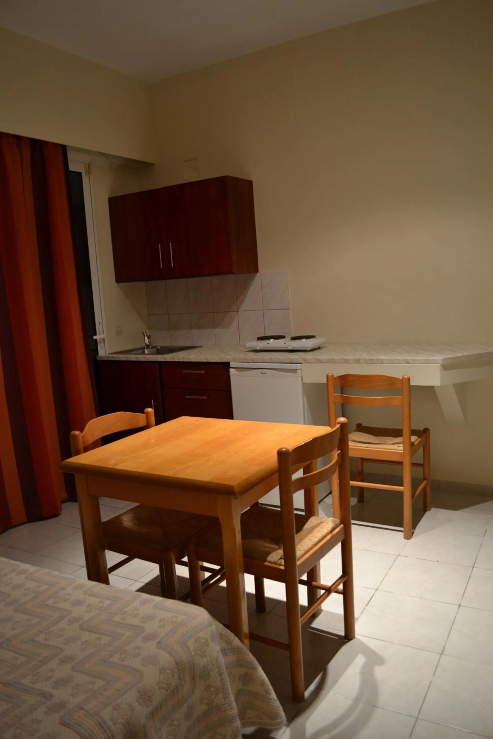 Kitchen or kitchenette in Panorama Hotel Apartments