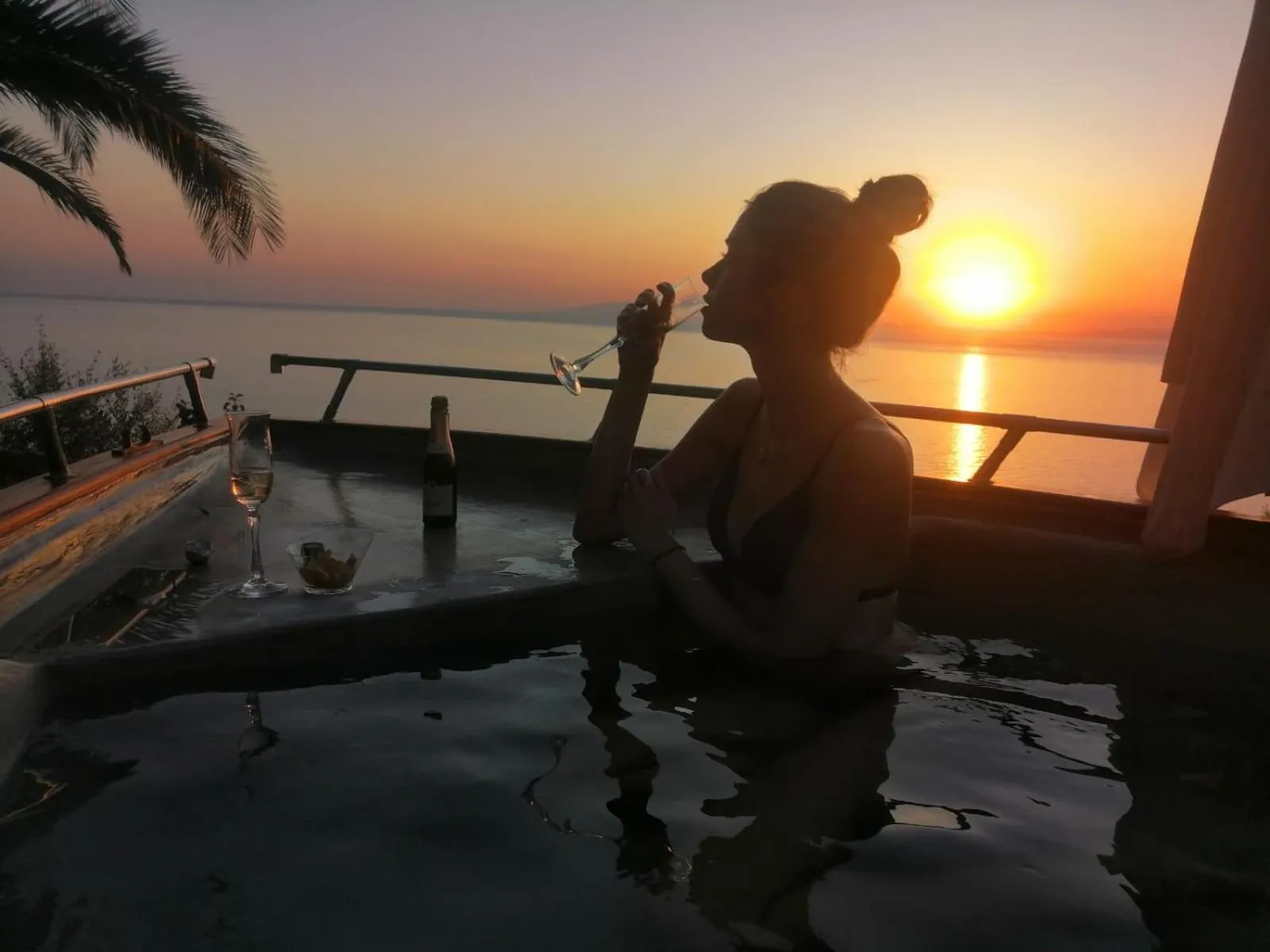 Sunset in La Palombara B&B