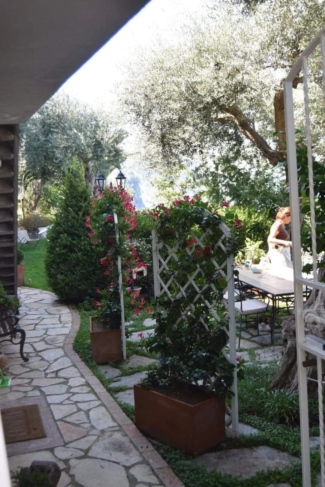 Garden in La Palombara B&B