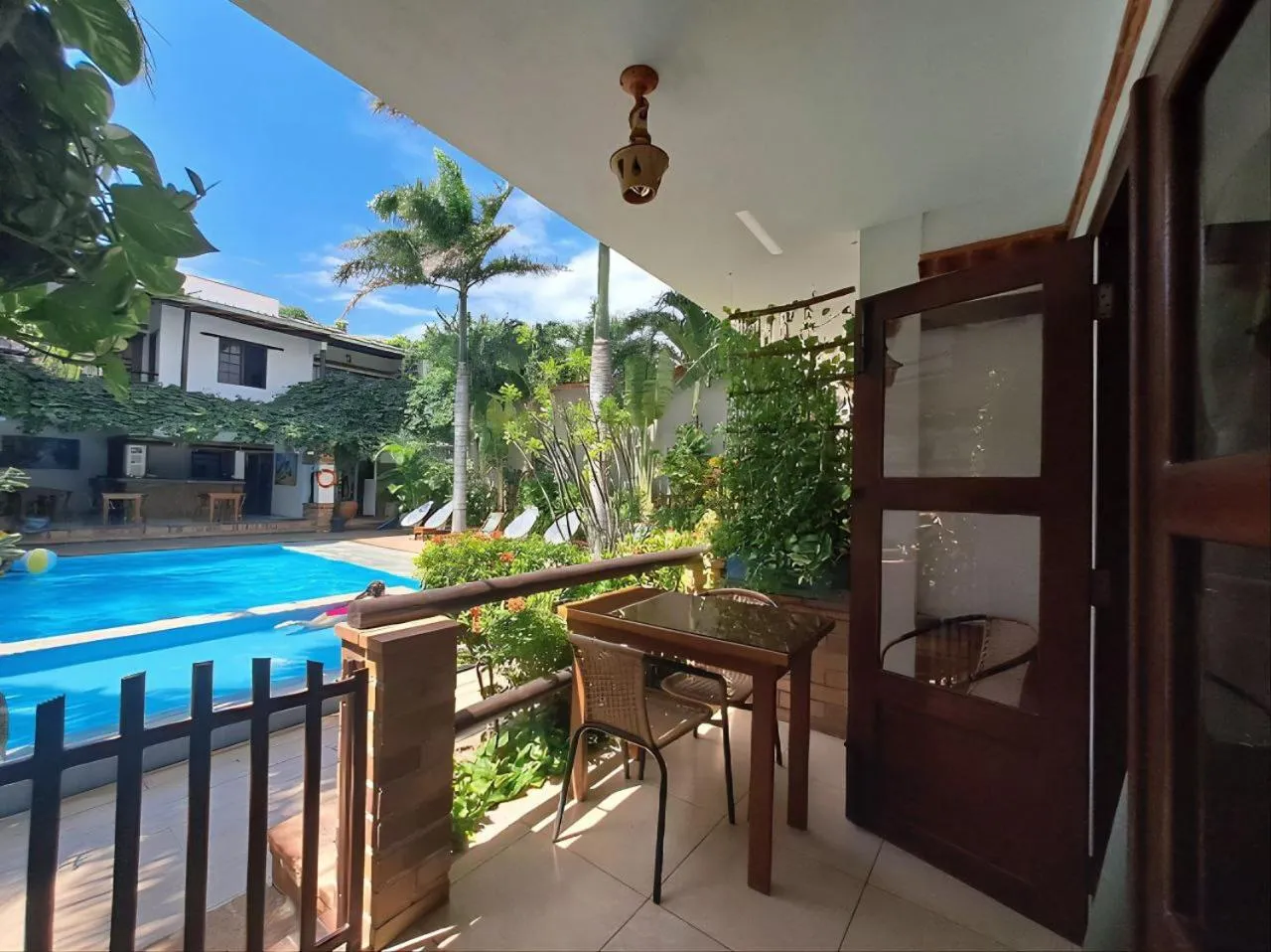 Garden view in Camali Hotel