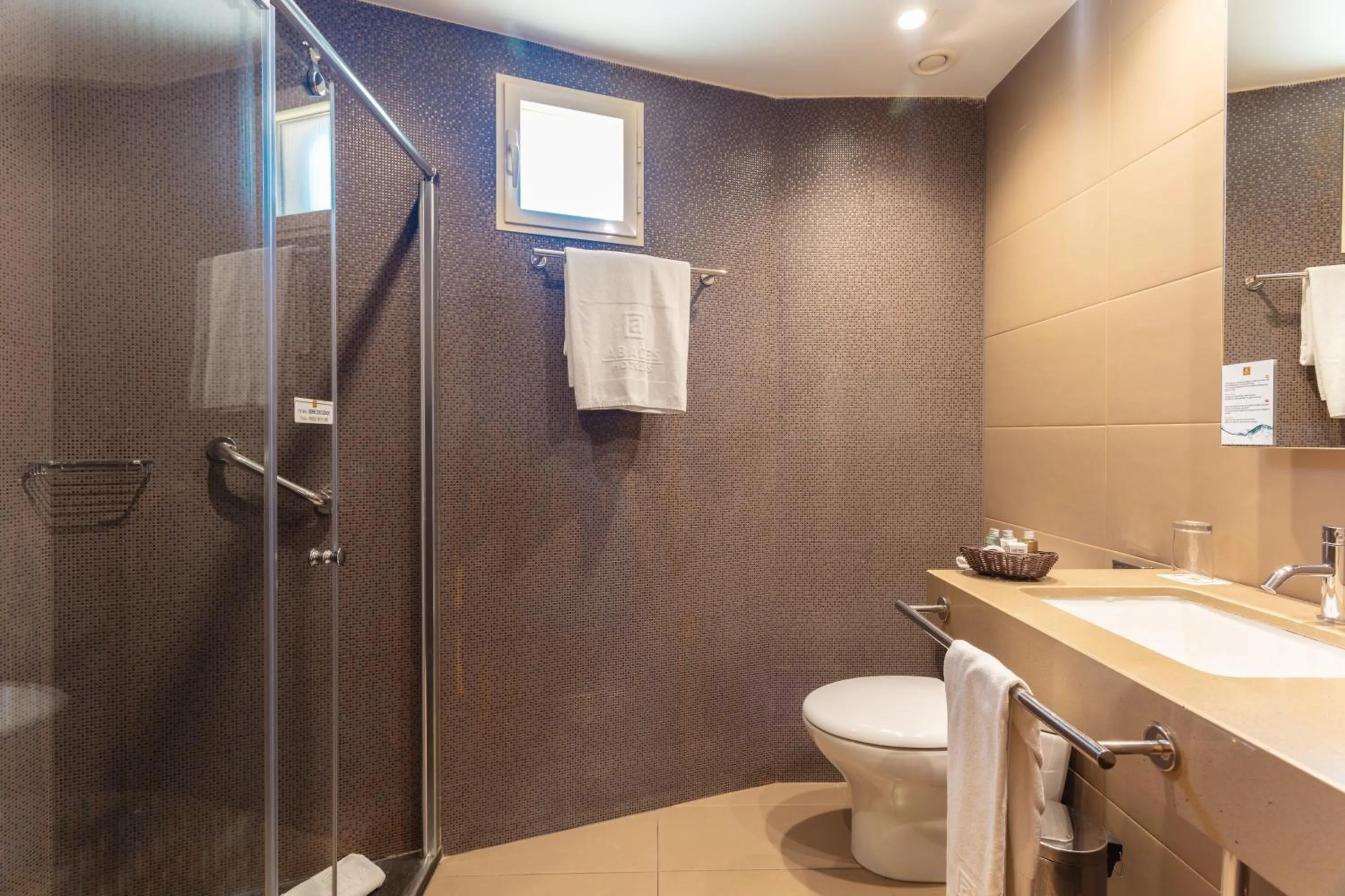 Shower in Hotel Abades Recogidas