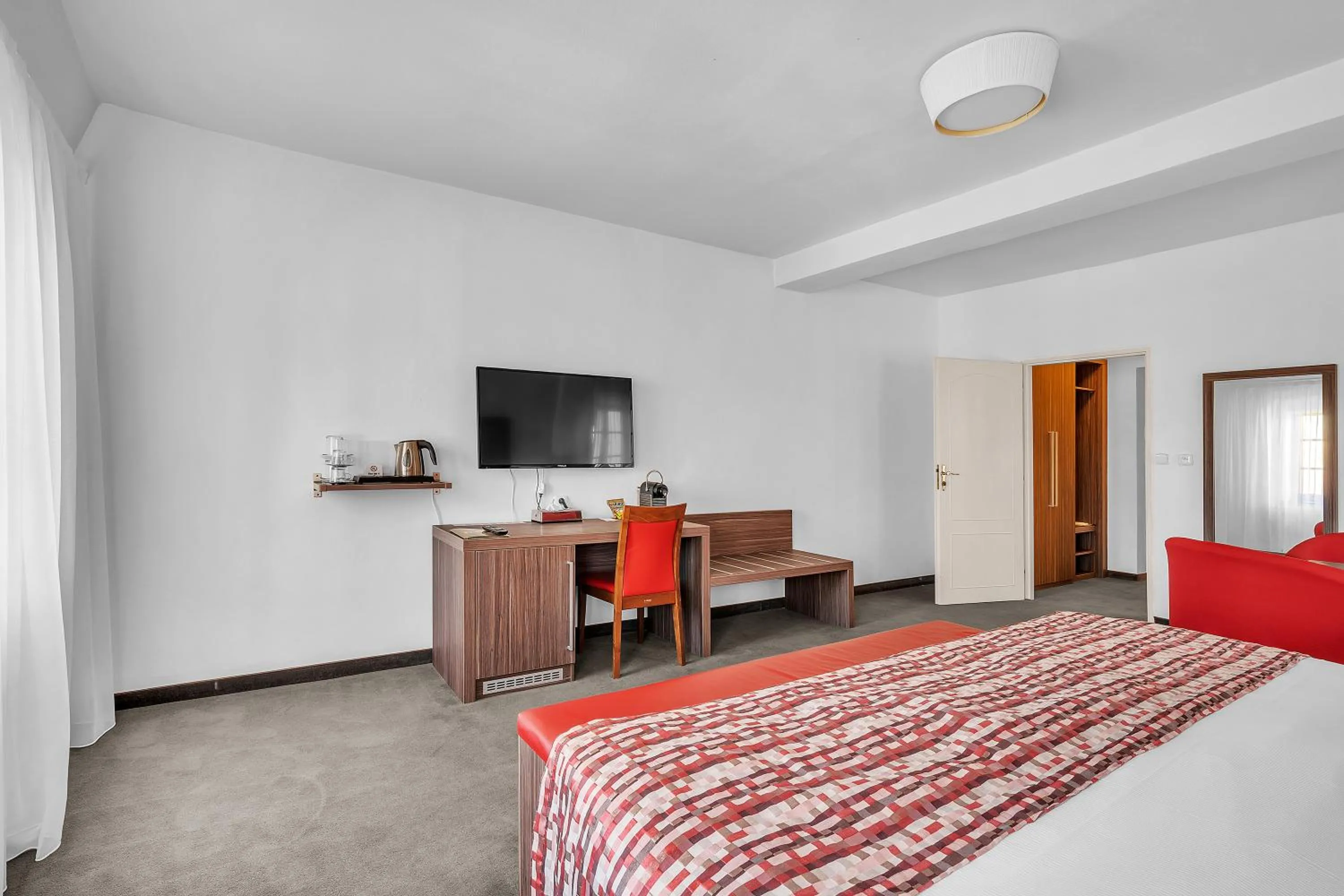 Bed in Hotel Nelly Kellys