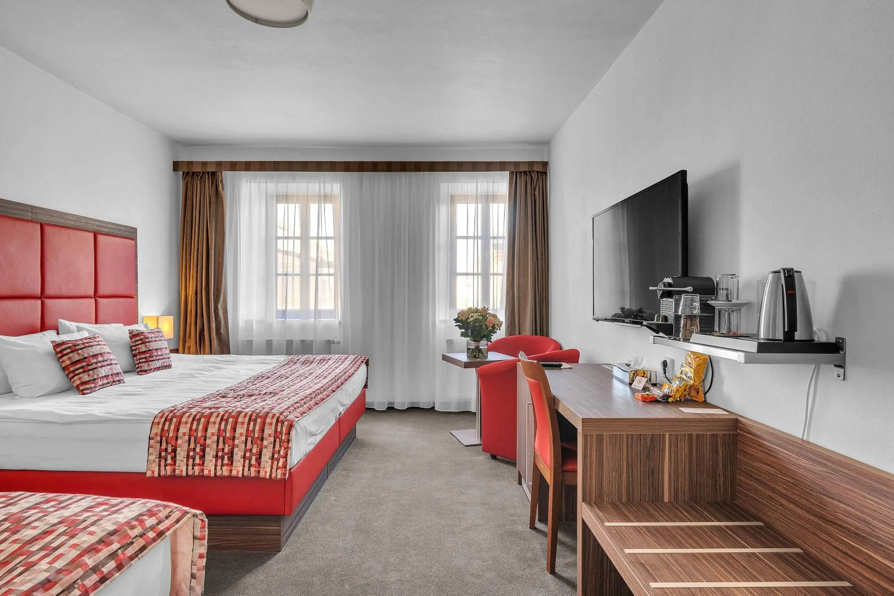 Bed in Hotel Nelly Kellys