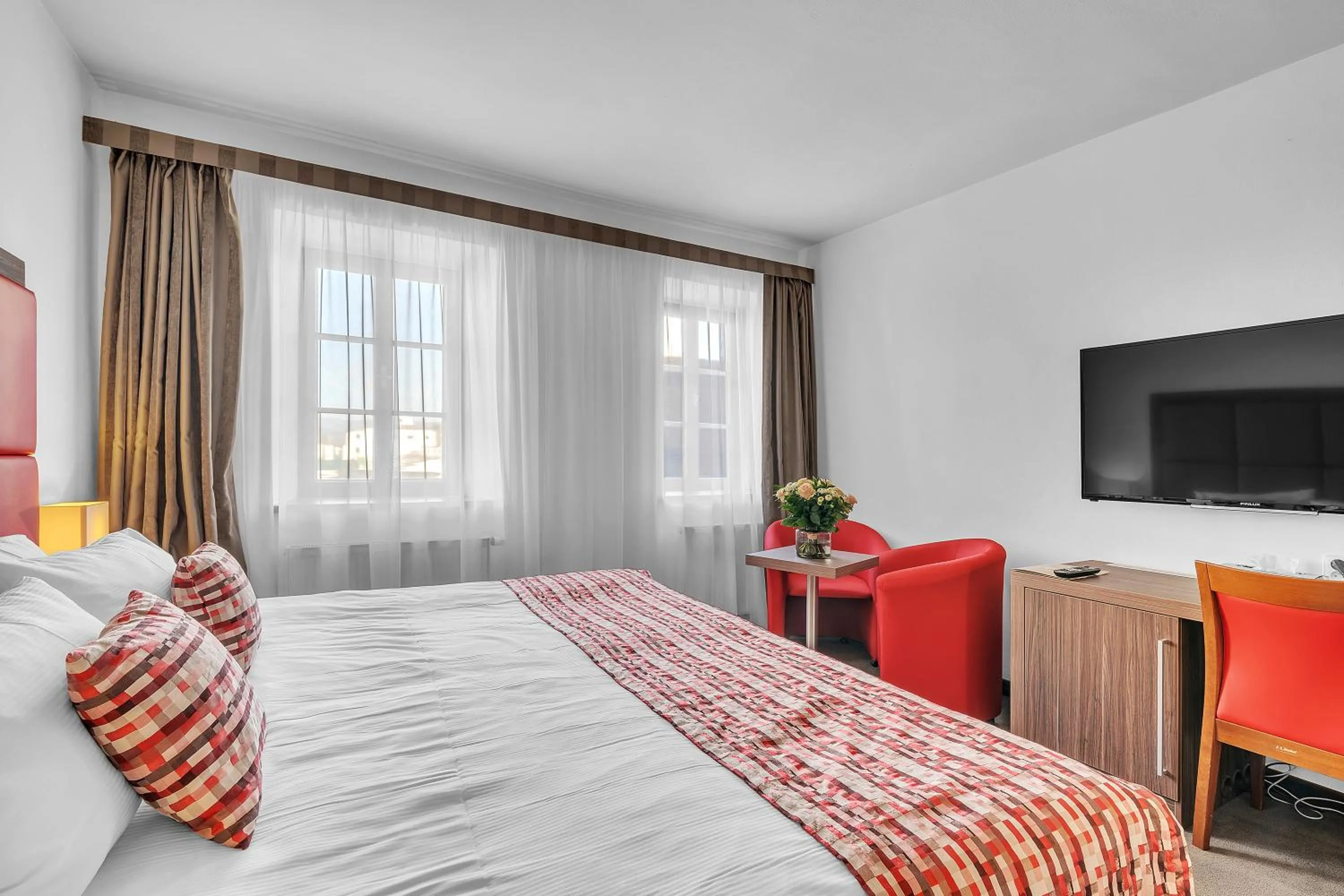 Bed in Hotel Nelly Kellys