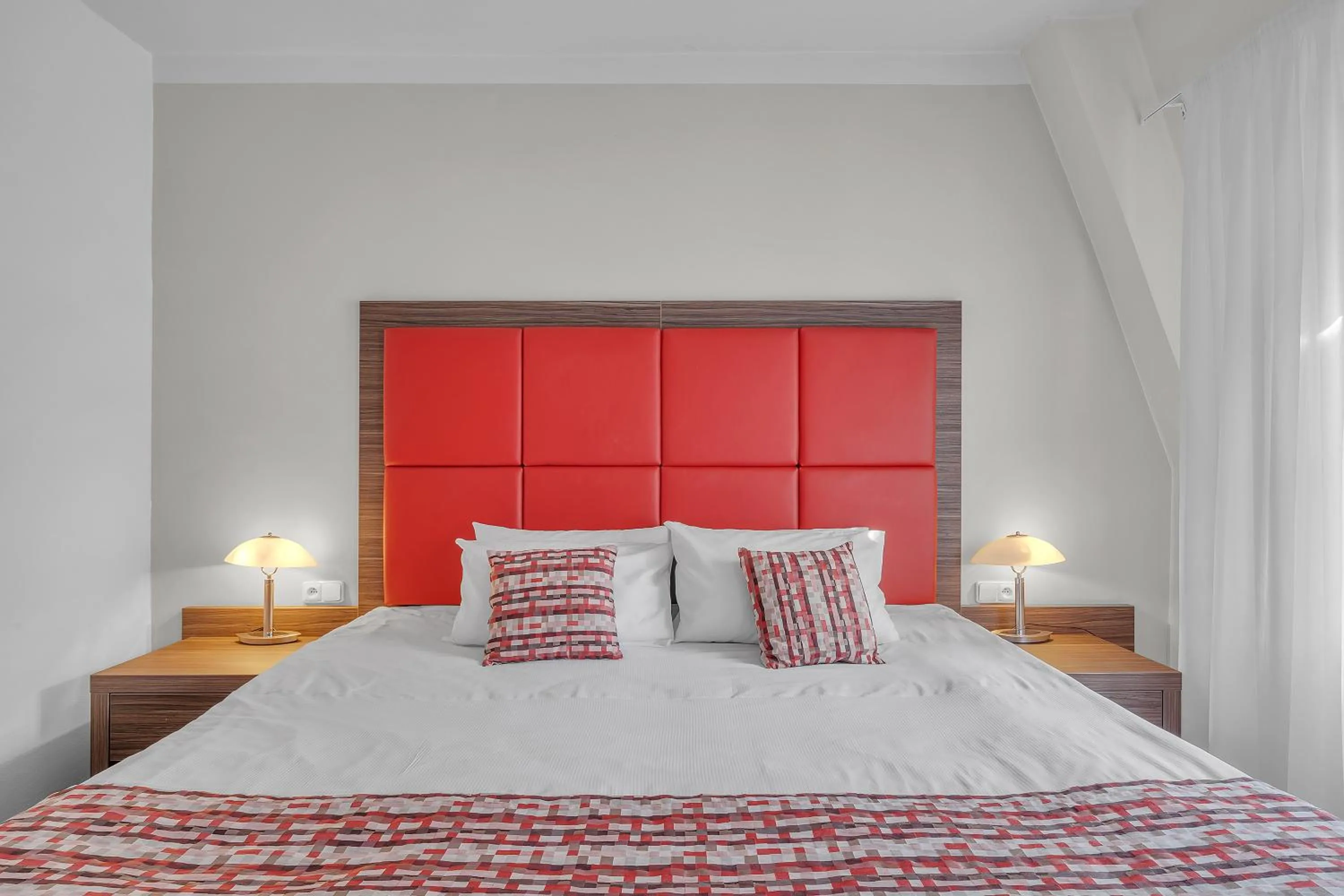 Bed in Hotel Nelly Kellys