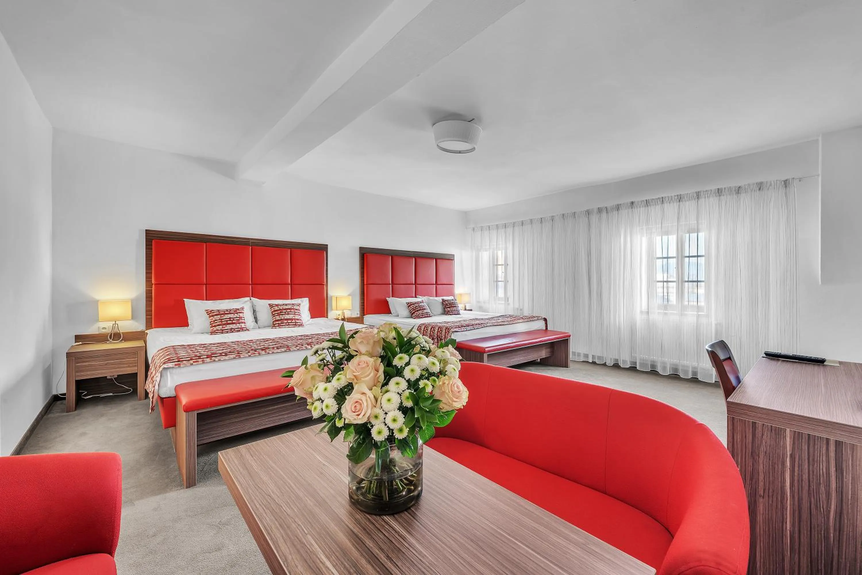 Bed in Hotel Nelly Kellys