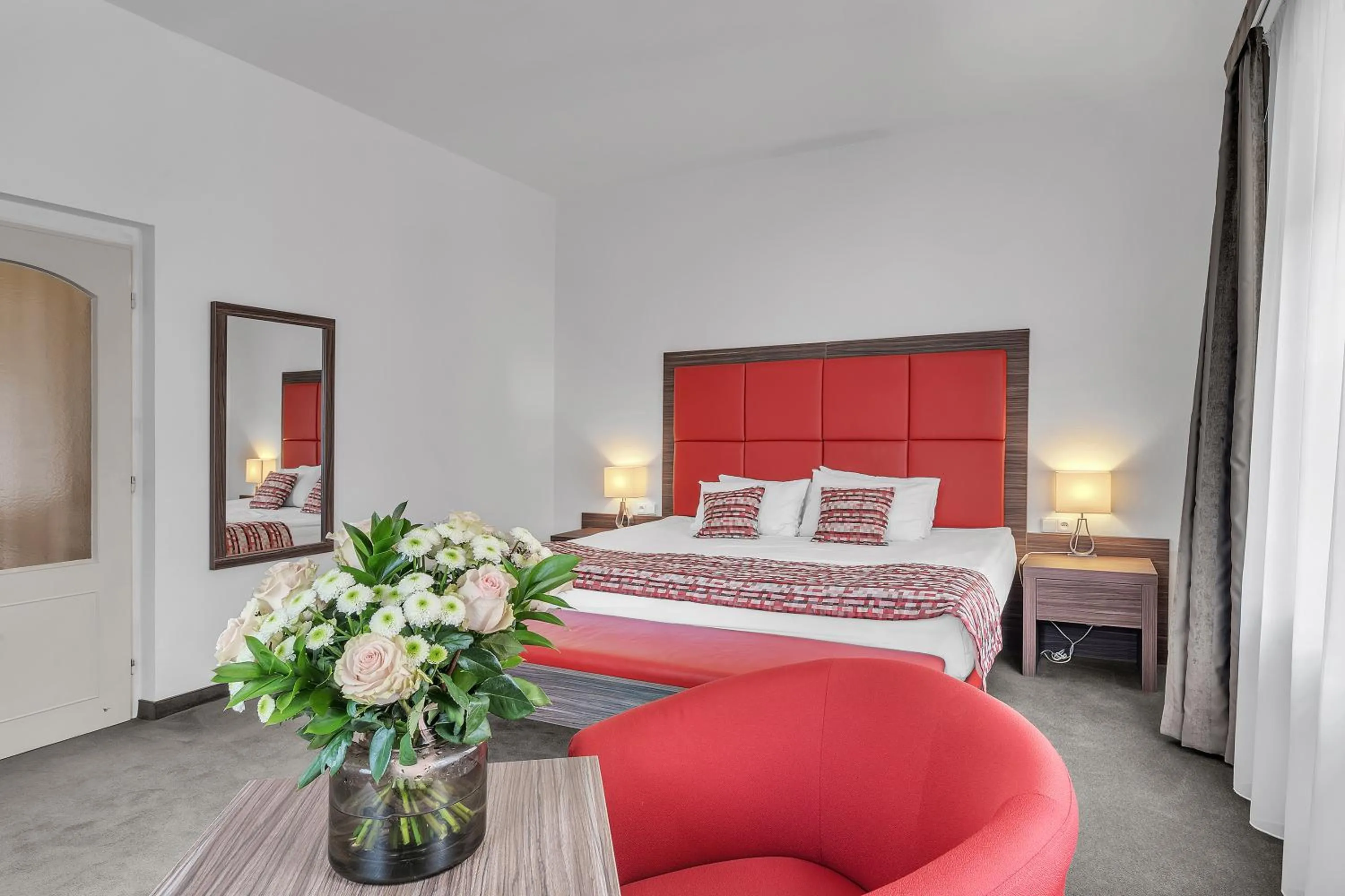 Bed in Hotel Nelly Kellys