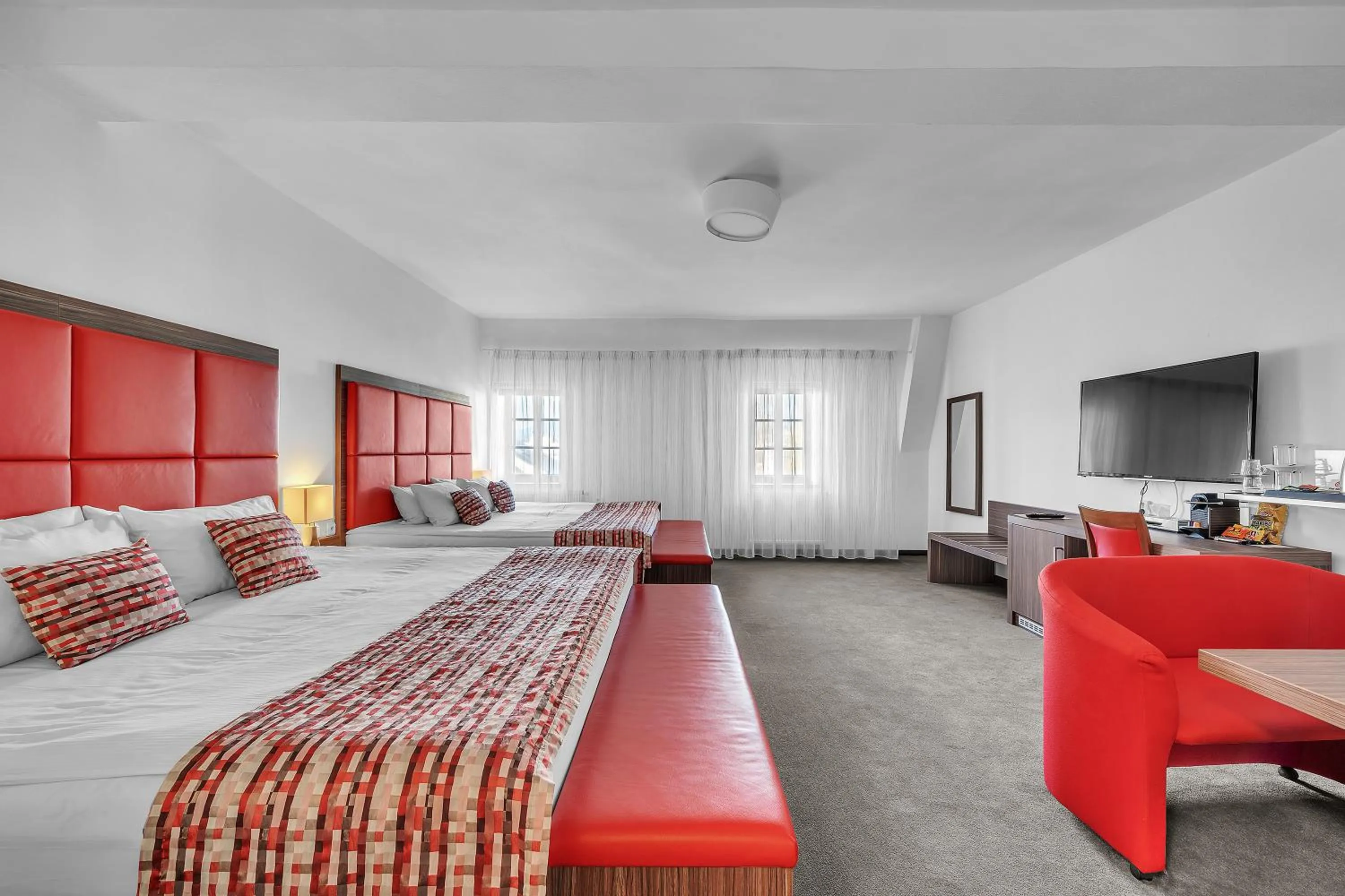 Bed in Hotel Nelly Kellys