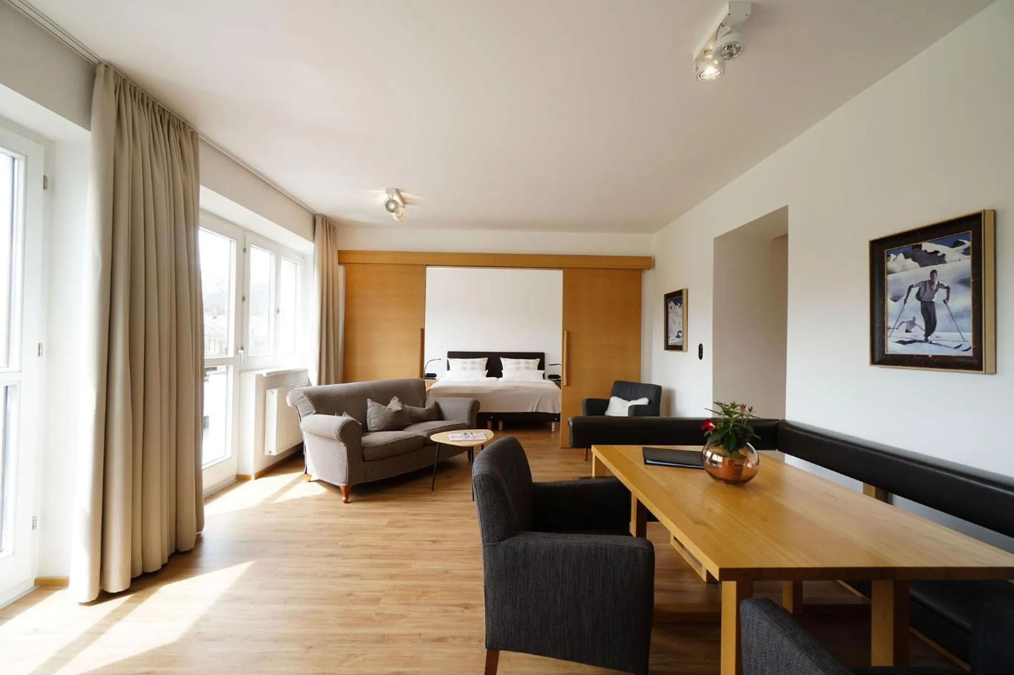 Property building, Bed in Hotel Berghof