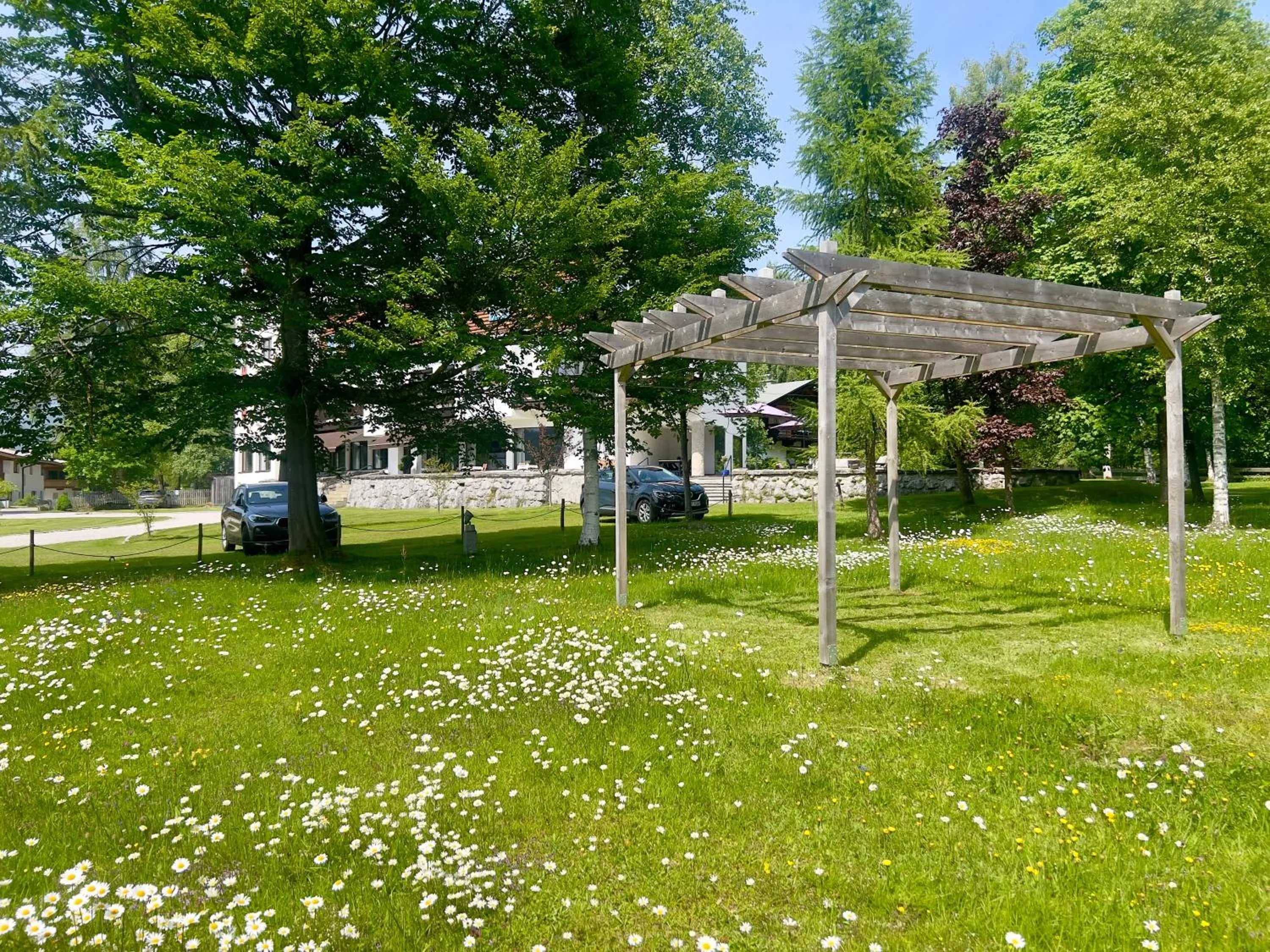 Garden in Hotel Berghof