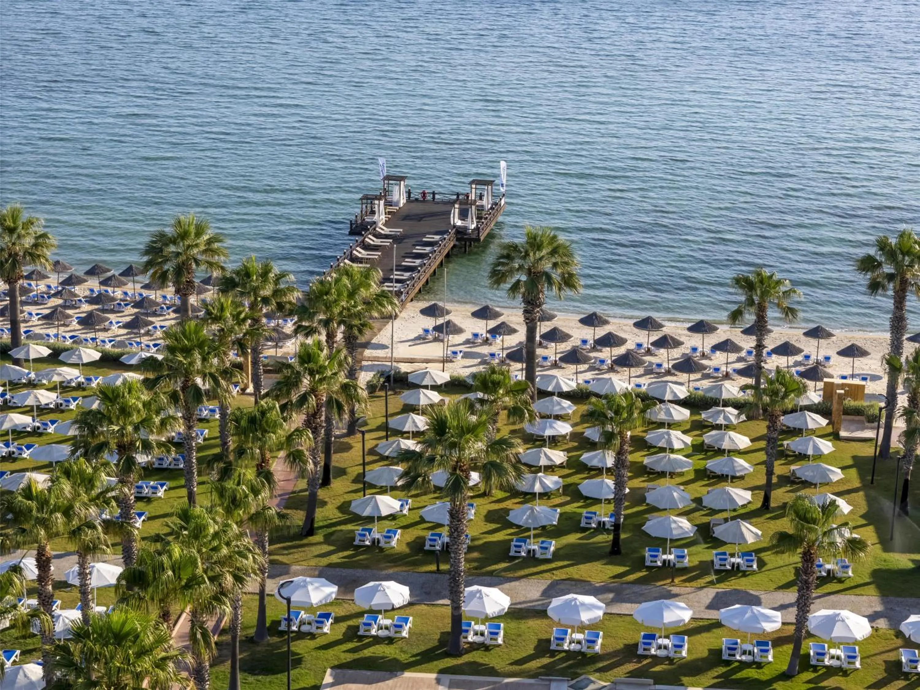 Beach in Radisson Blu Resort & Spa Cesme
