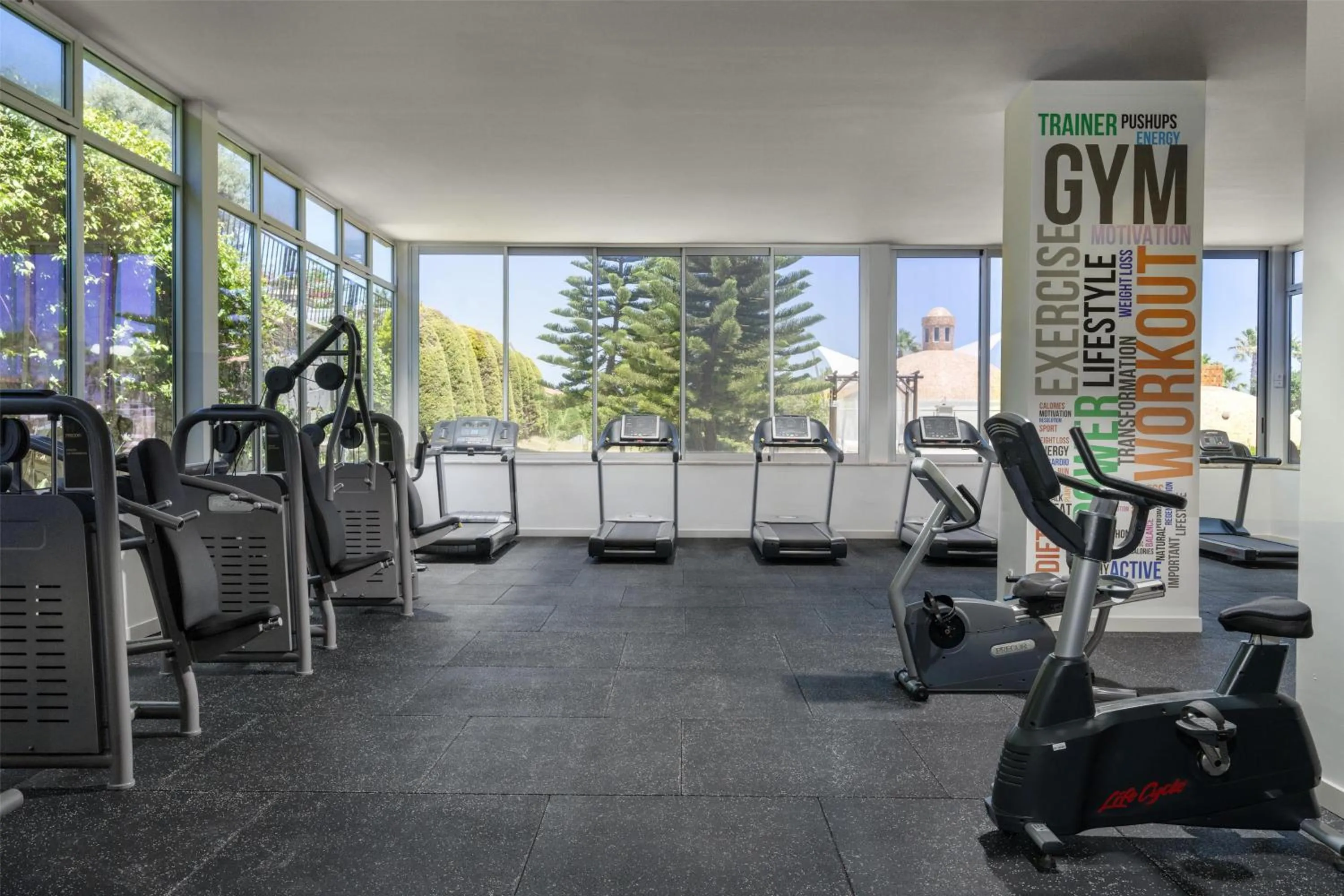 Fitness centre/facilities in Radisson Blu Resort & Spa Cesme