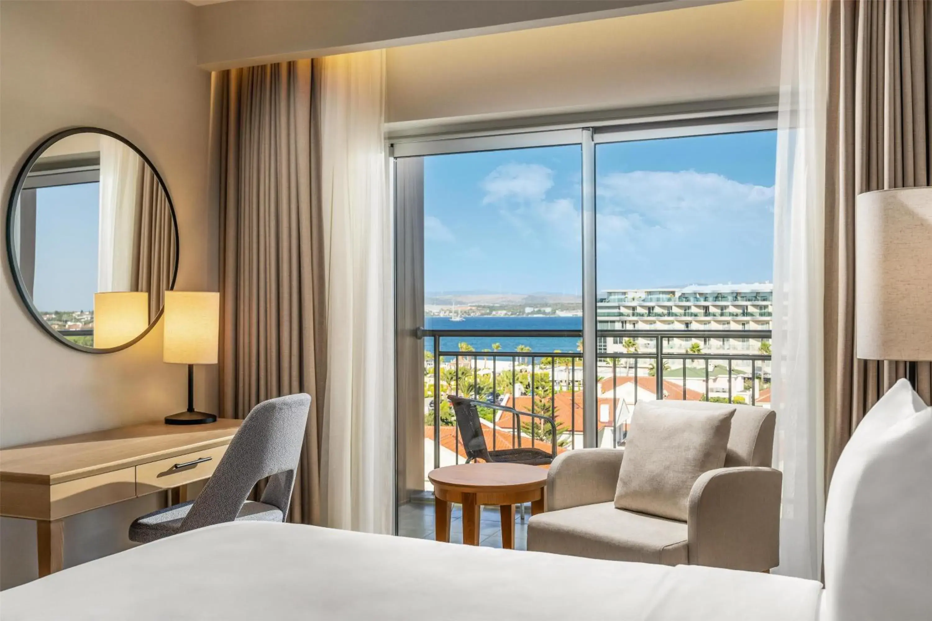 Premium Room with Balcony and Partial Sea View in Radisson Blu Resort & Spa Cesme Premium Room with Balcony and Partial Sea View in Radisson Blu Resort & Spa Cesme