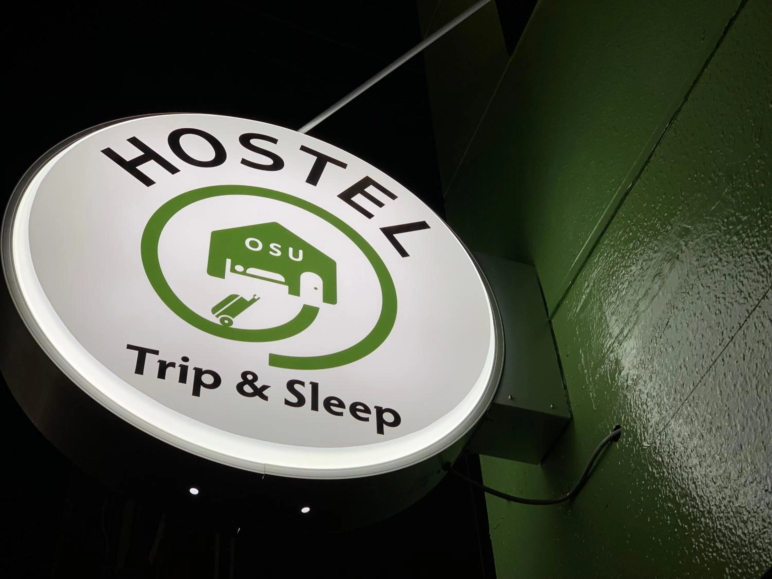 Property logo or sign in Trip & Sleep Hostel