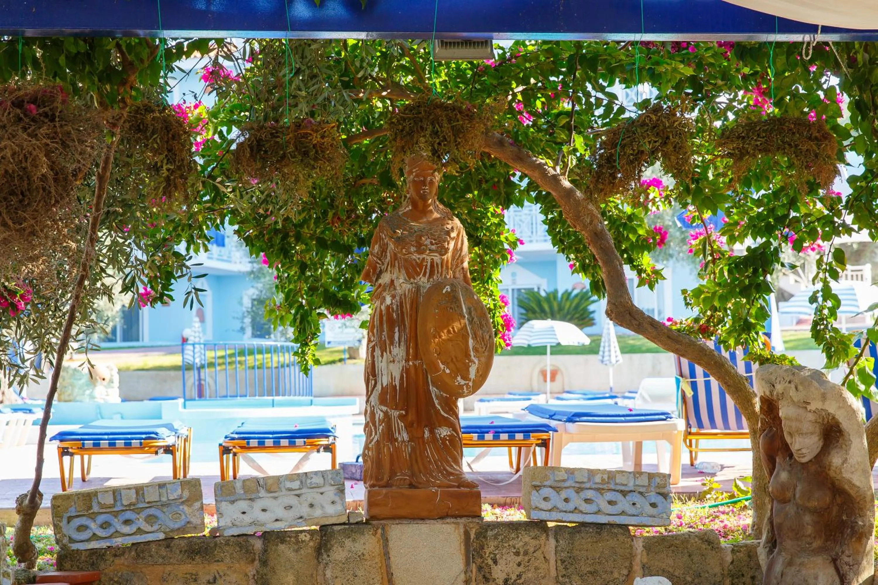 Decorative detail in Filoxenia Apartments & Studios