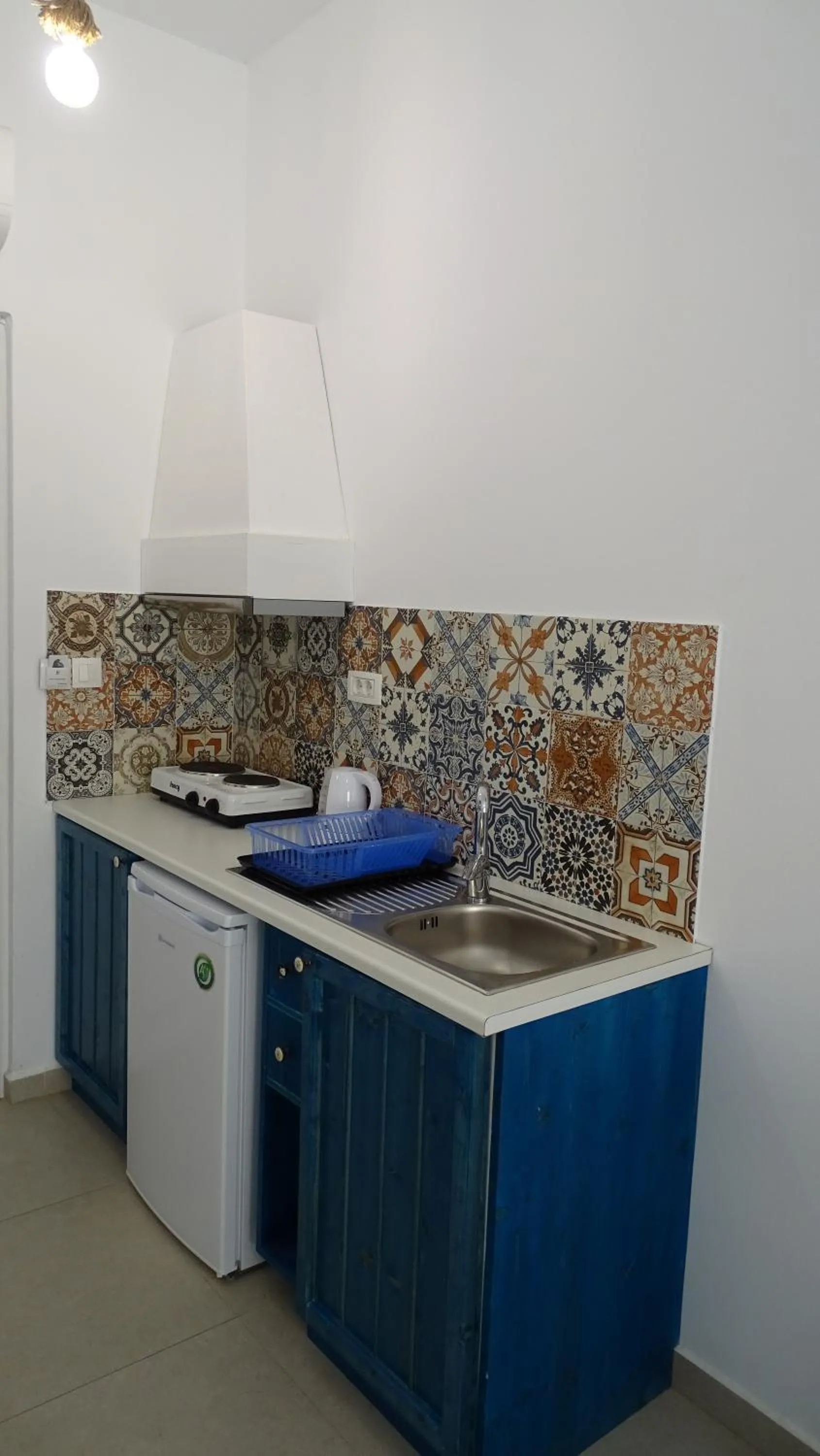 Kitchen or kitchenette in Filoxenia Apartments & Studios
