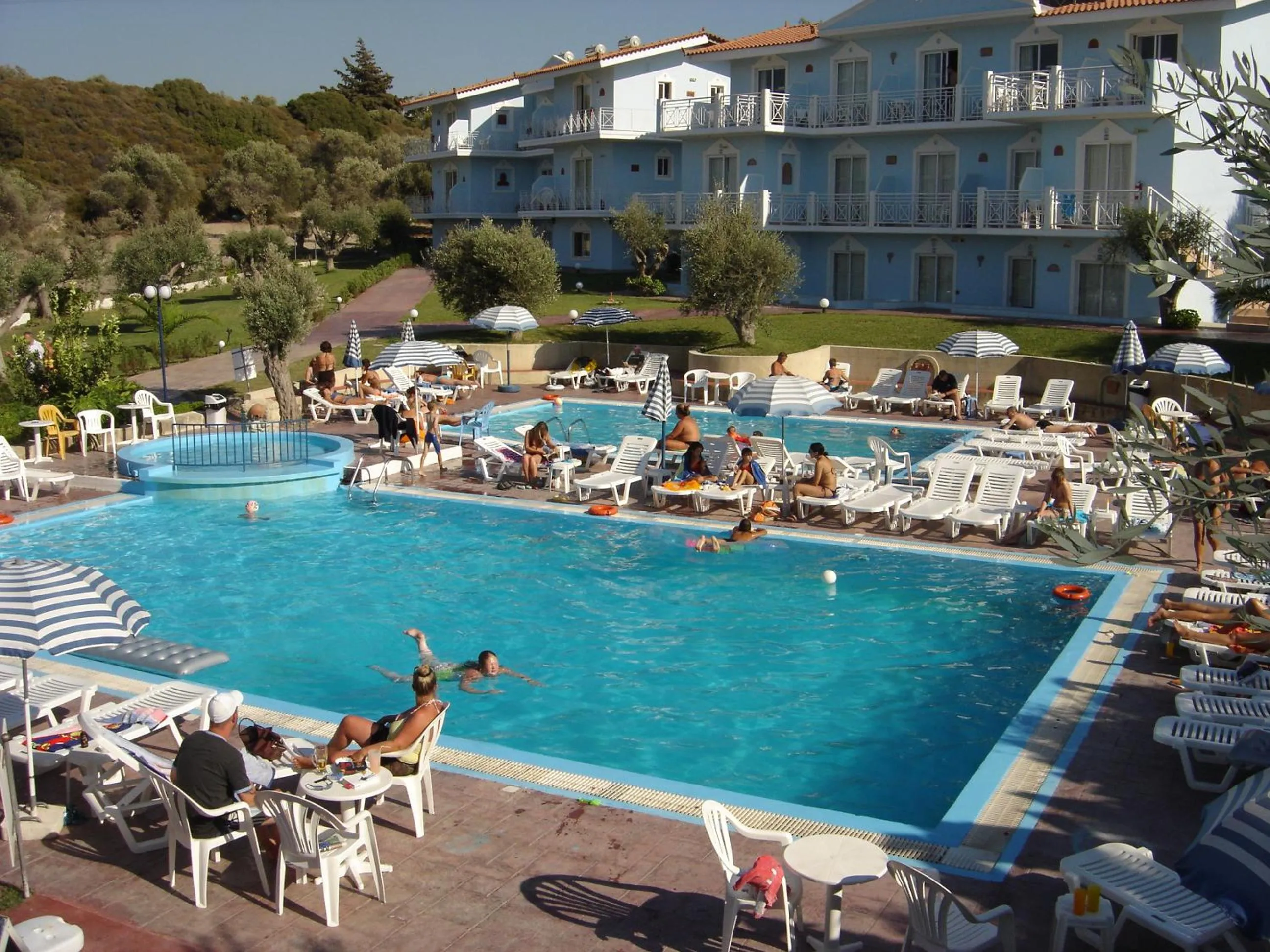 Swimming pool in Filoxenia Apartments & Studios