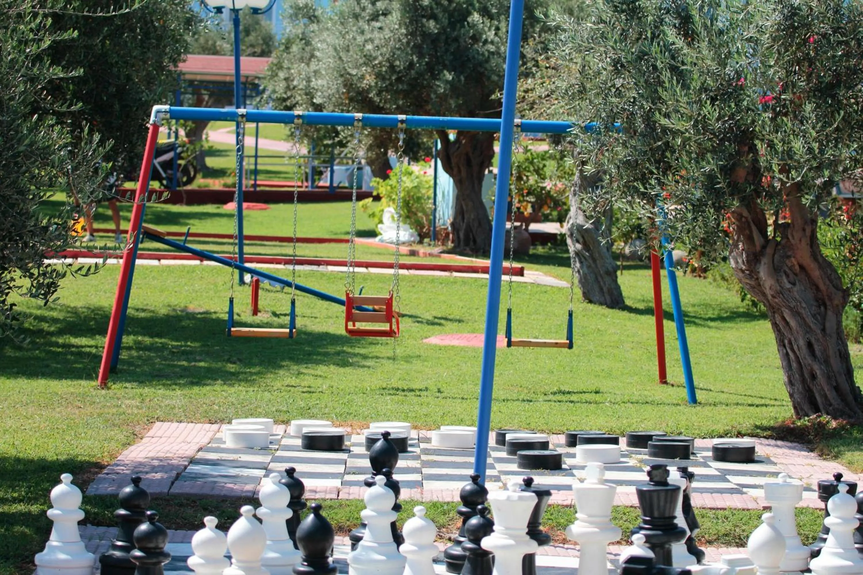 Children play ground in Filoxenia Apartments & Studios