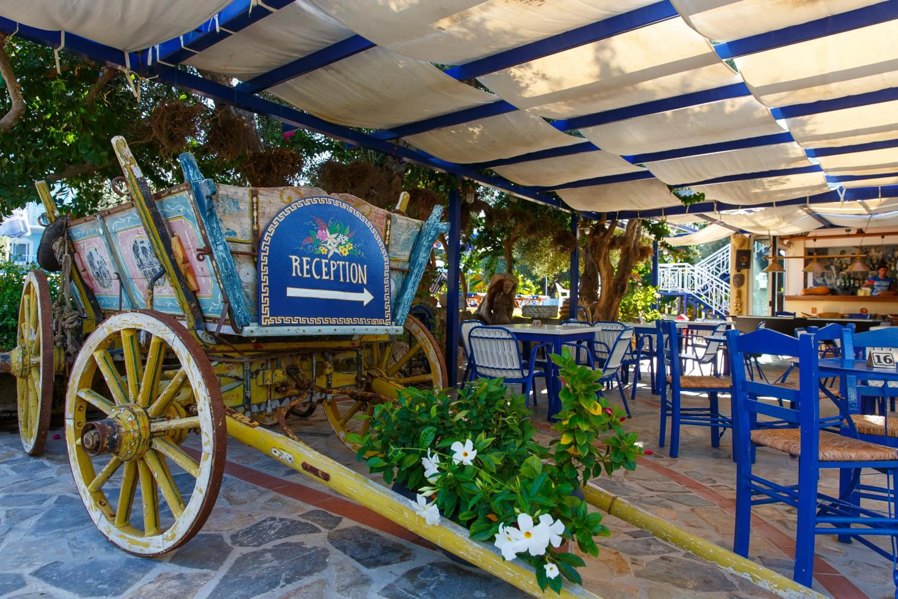 Restaurant/places to eat in Filoxenia Apartments & Studios