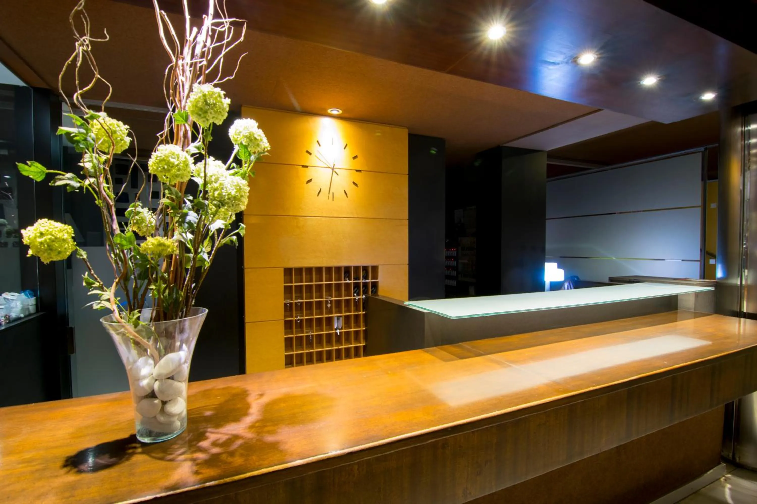 Lobby or reception in Hotel America Igualada