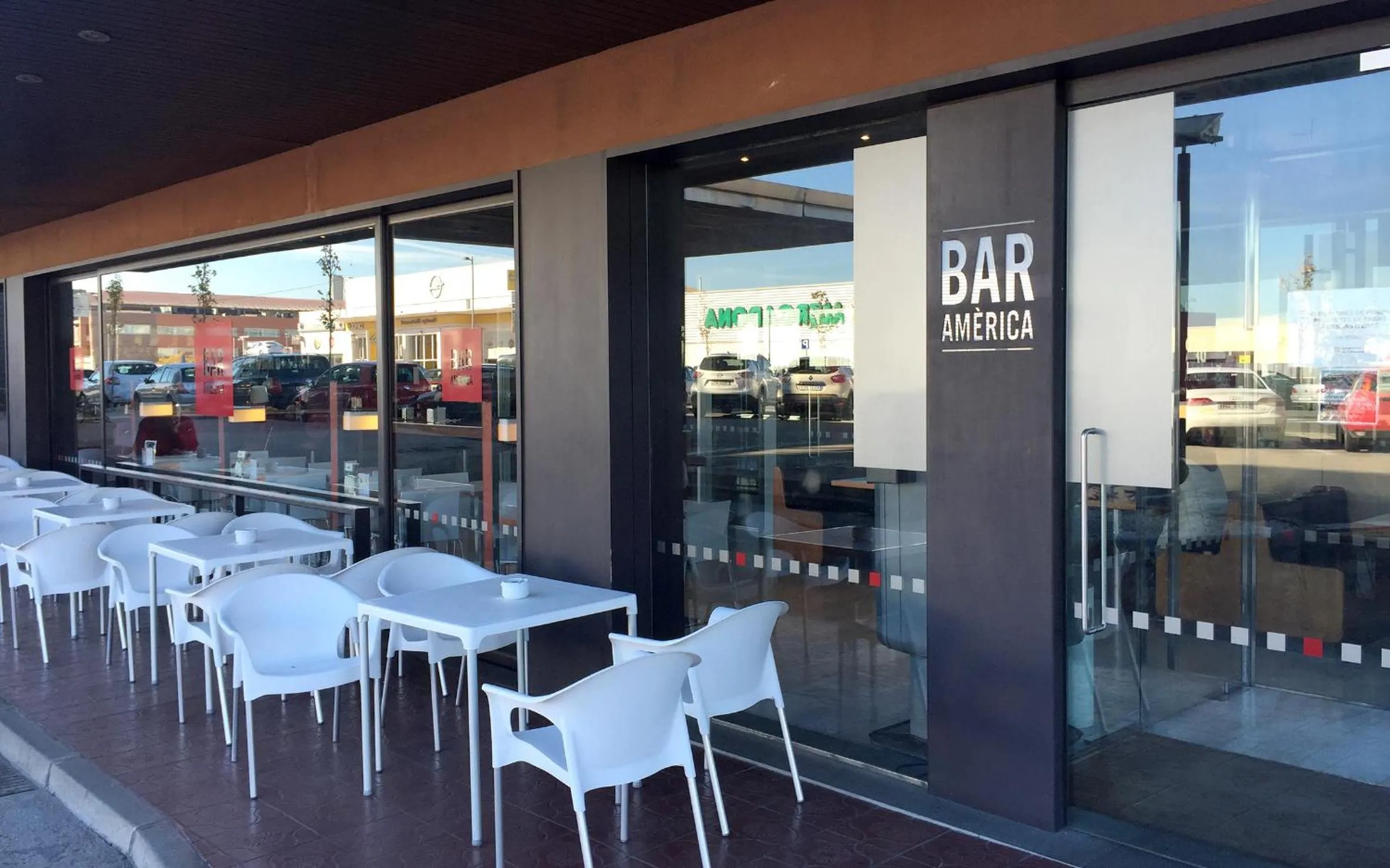 Patio in Hotel America Igualada