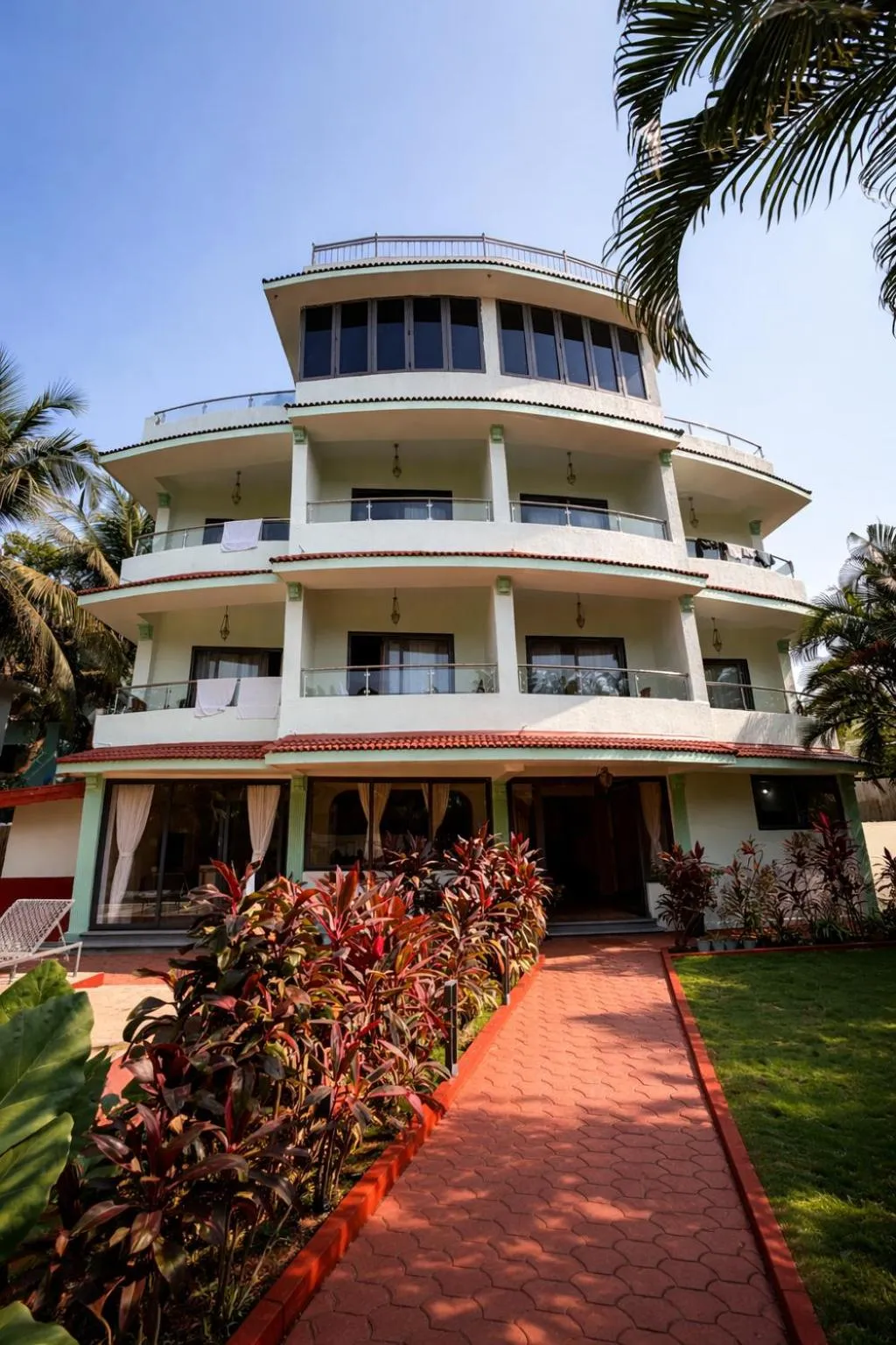 Property building in Tridiva Morjim 150 Meters to Morjim Beach