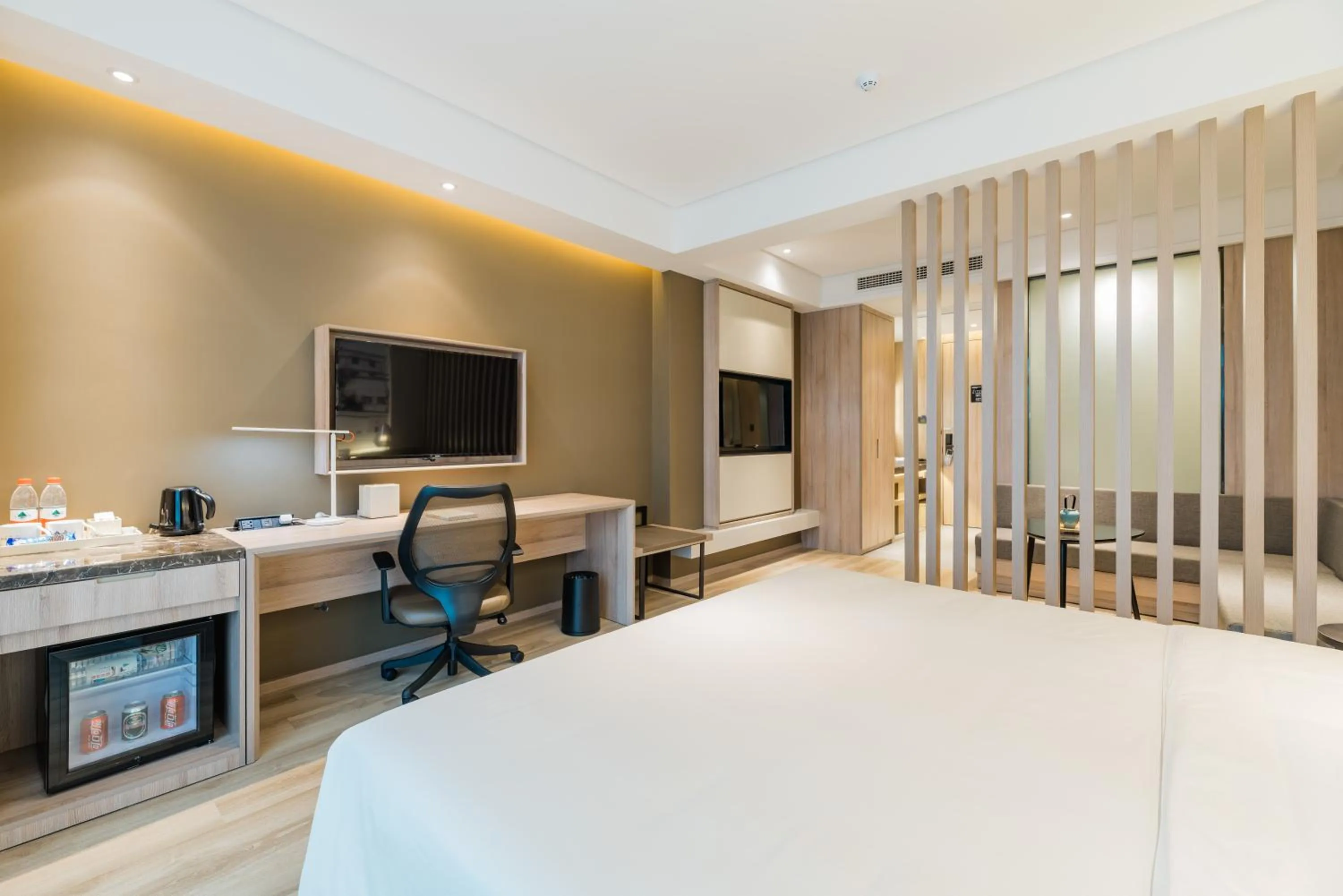 Bed in Atour Hotel (Nanjing Xingang Development Area)