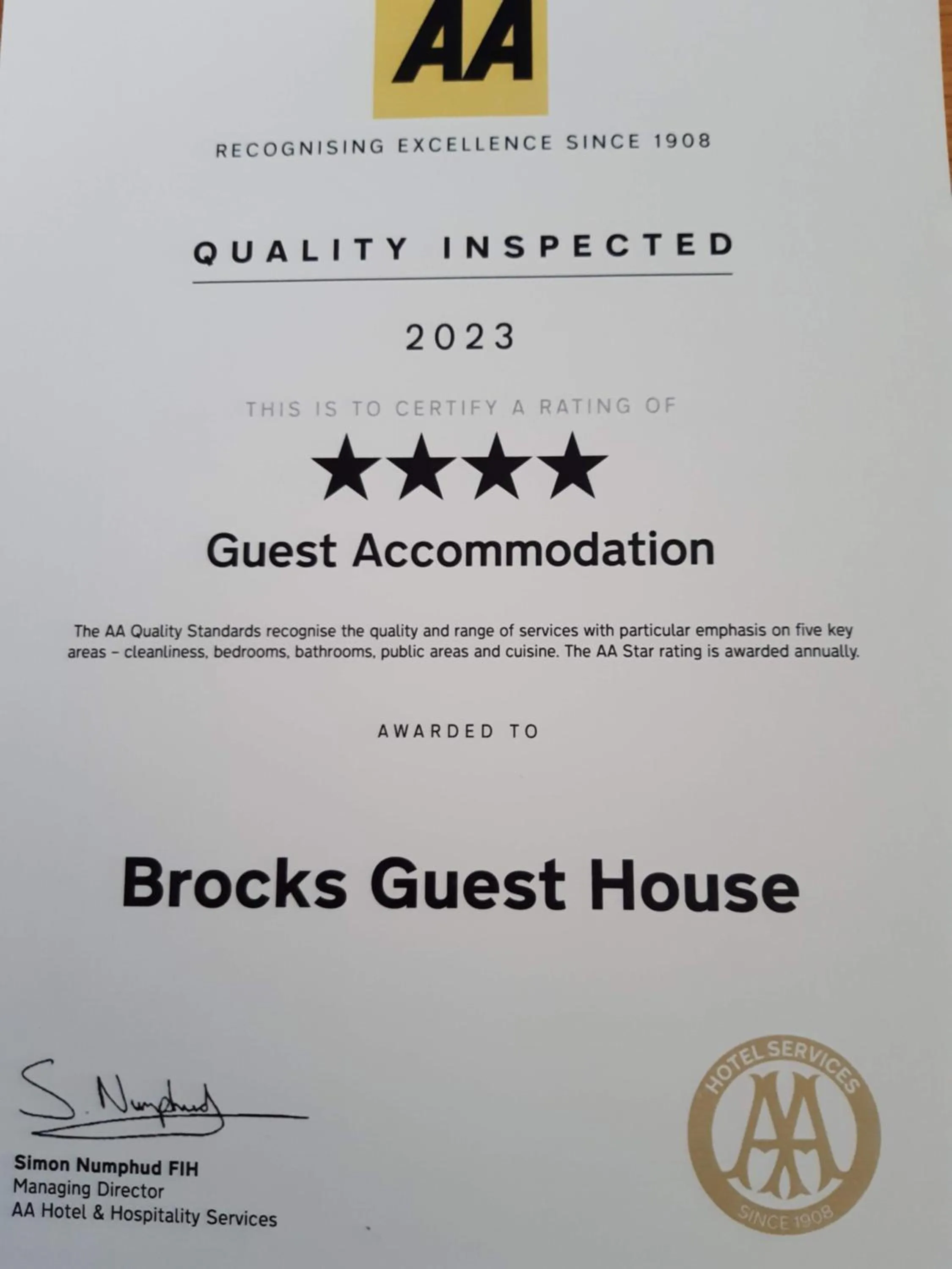 Property building in Brocks