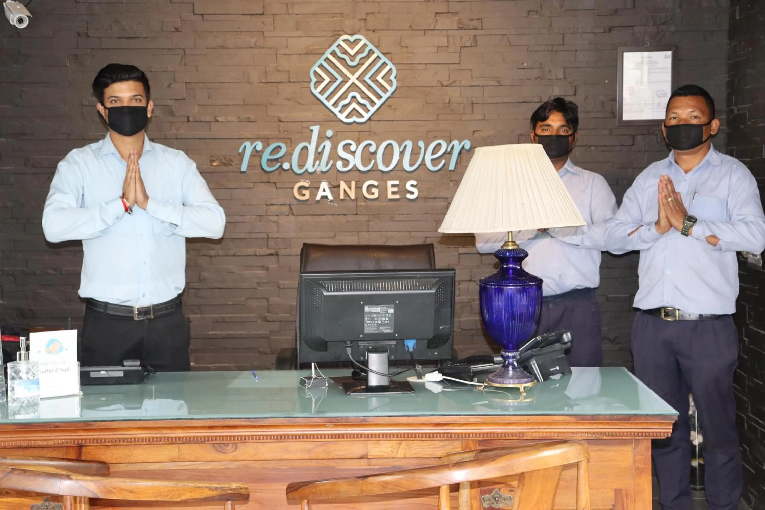 Staff in Amatra By The Ganges