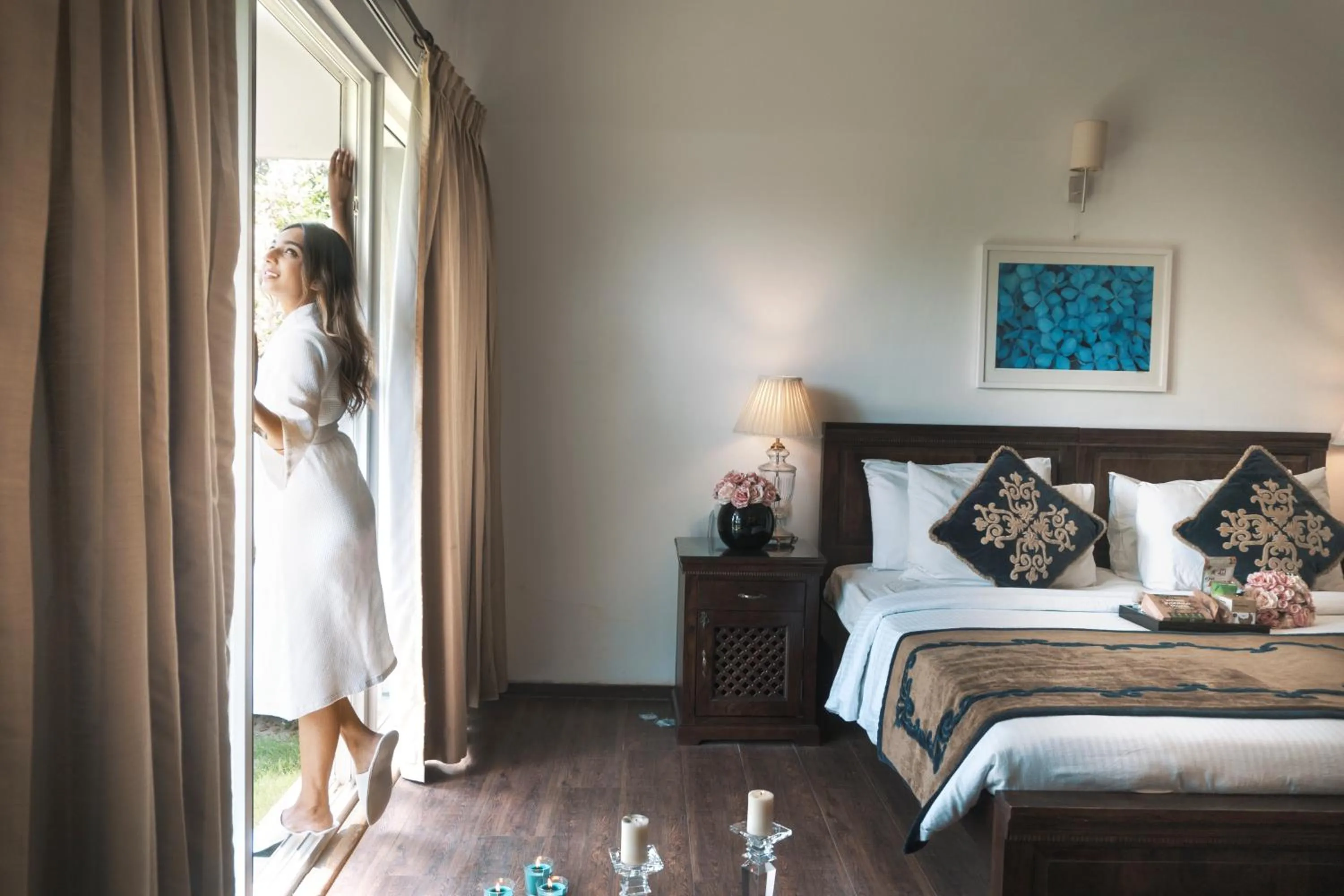 People, Bed in Amatra By The Ganges