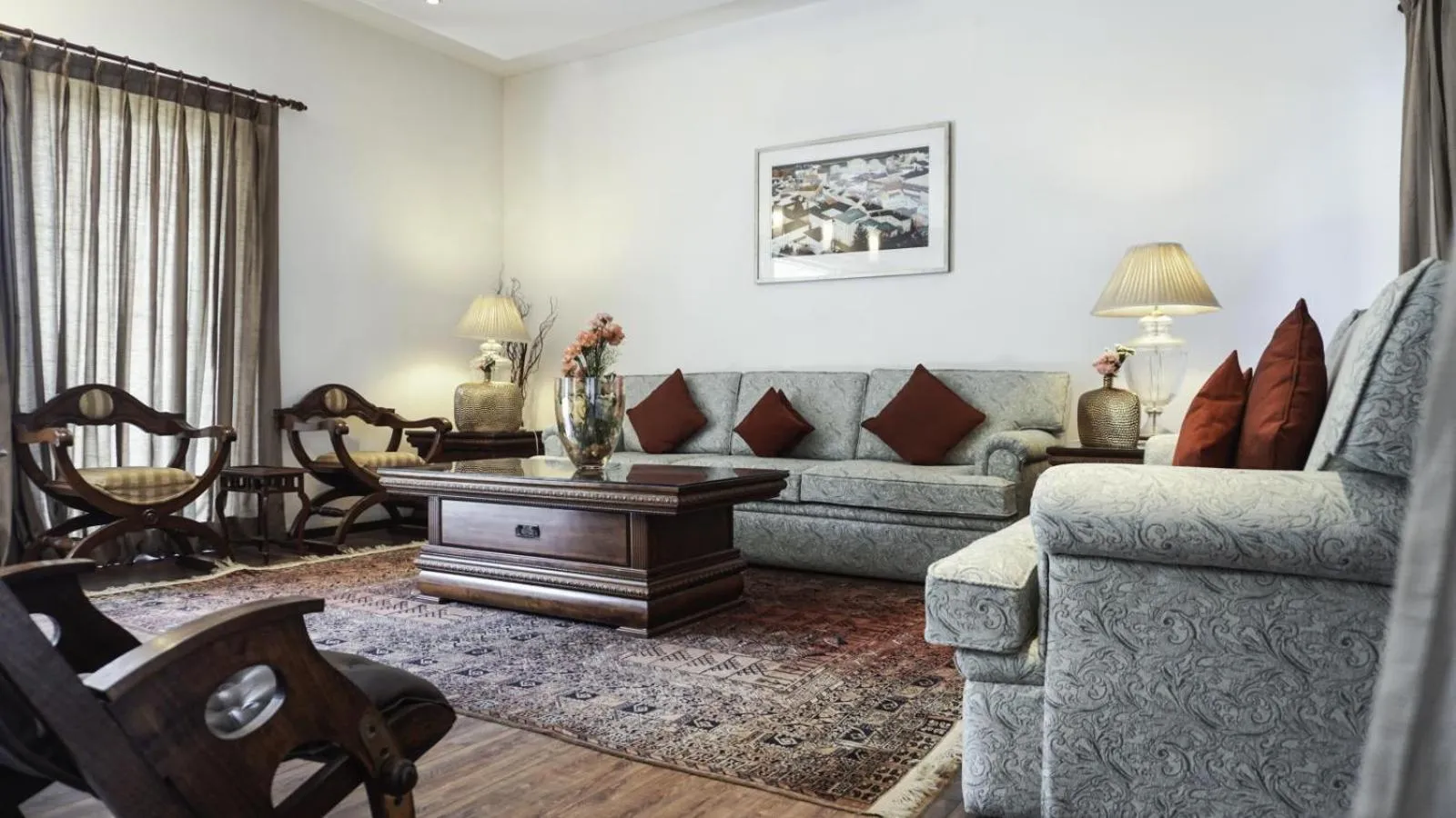 Living room in Amatra By The Ganges