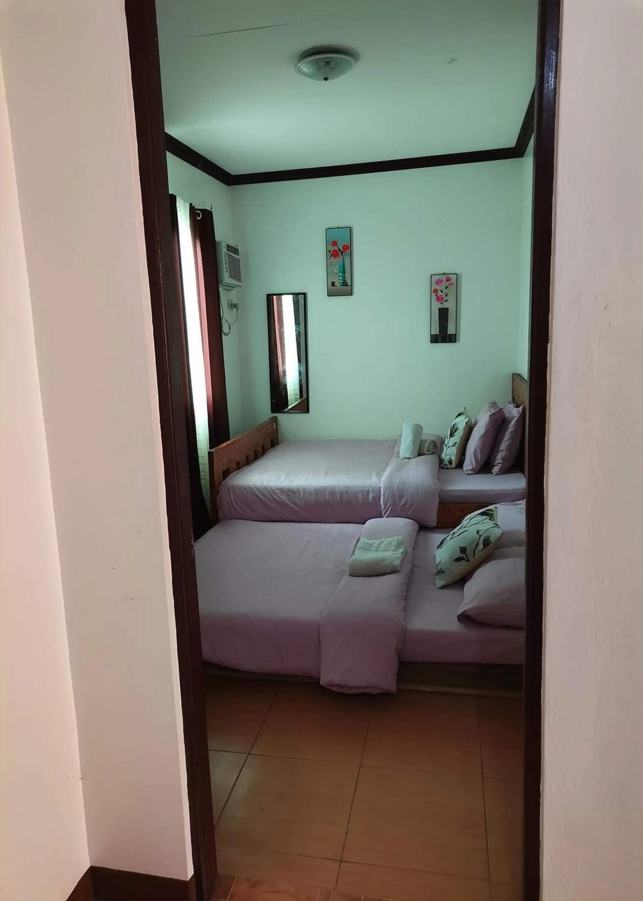 Bed in Rachel's Bed and Breakfast Near Tagaytay