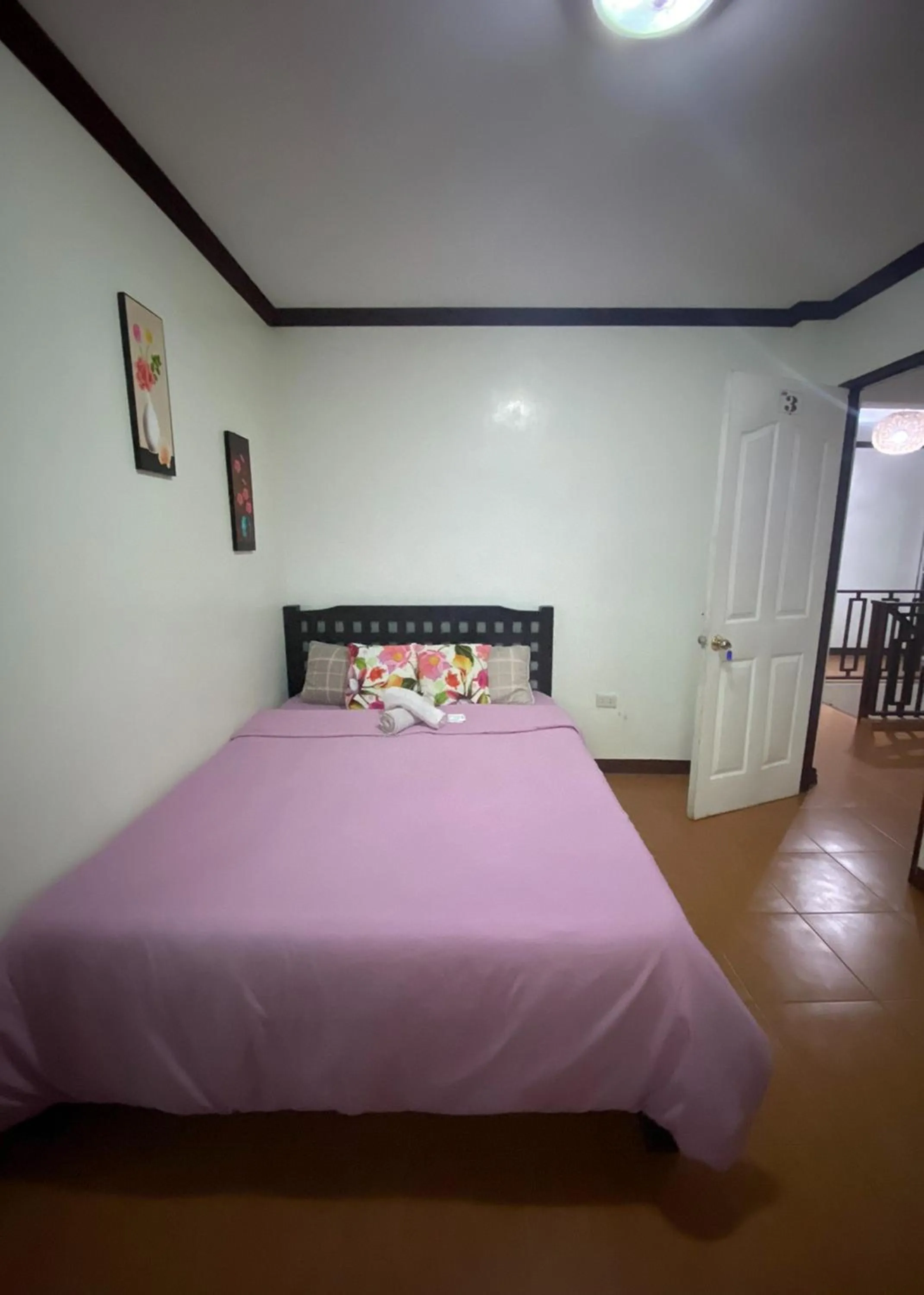 Bed in Rachel's Bed and Breakfast Near Tagaytay