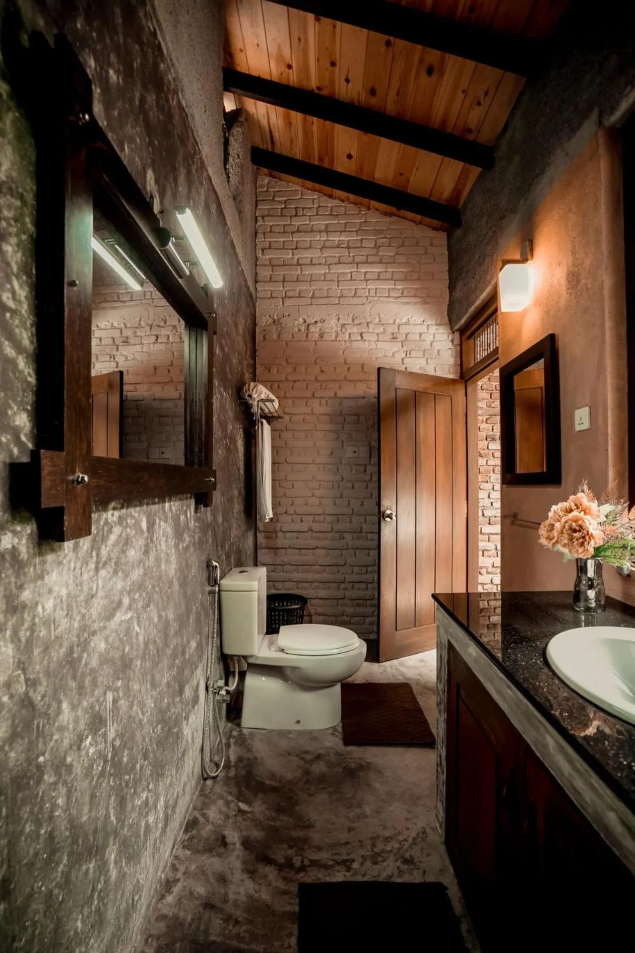 Bathroom in Arsulana Eco Lodge & Spa