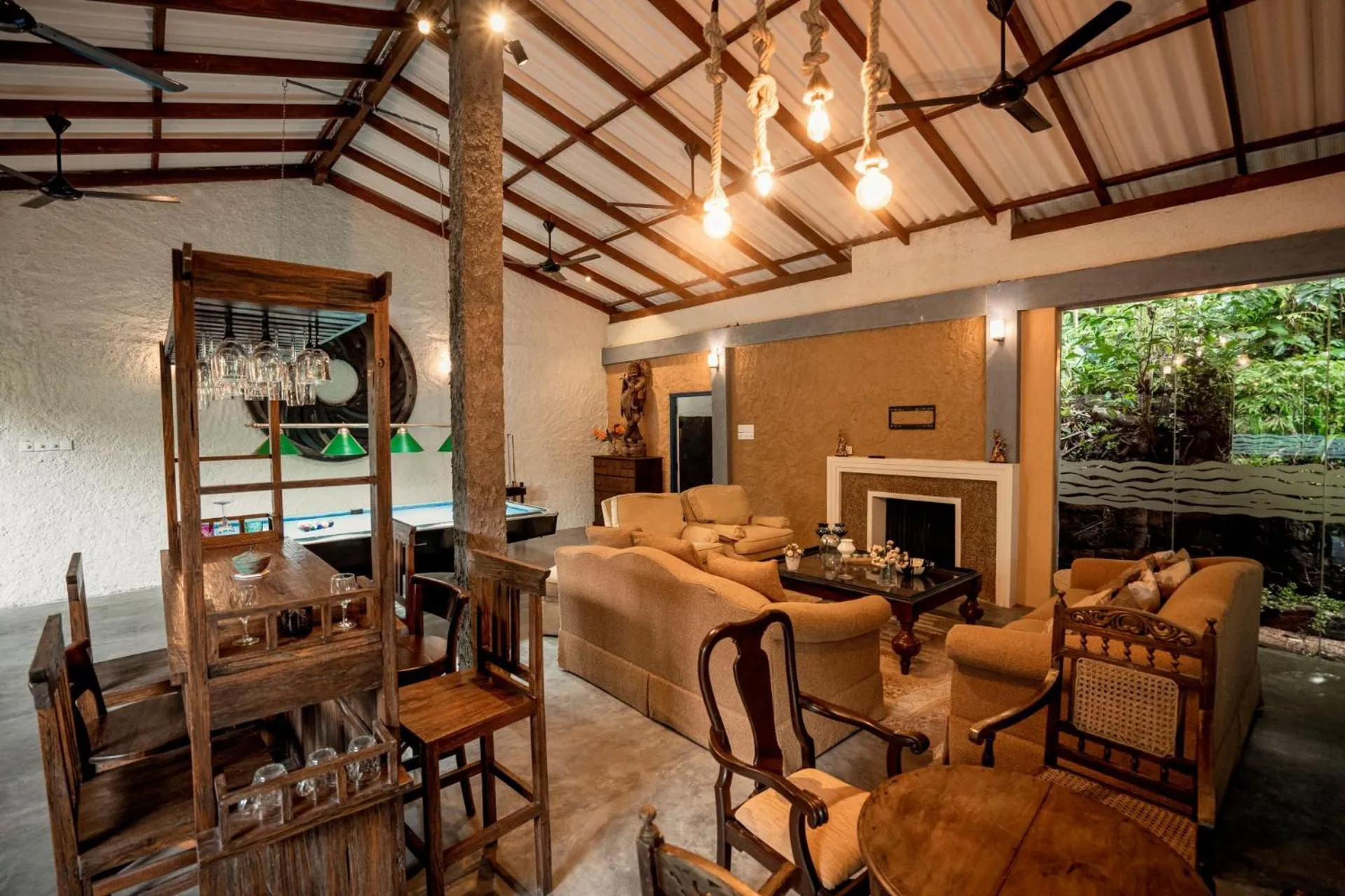 Living room in Arsulana Eco Lodge & Spa