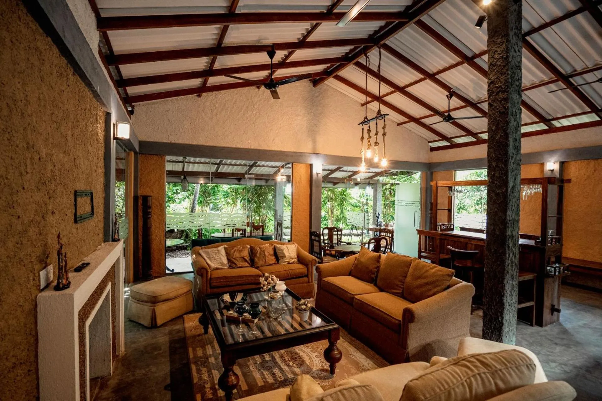 Living room in Arsulana Eco Lodge & Spa