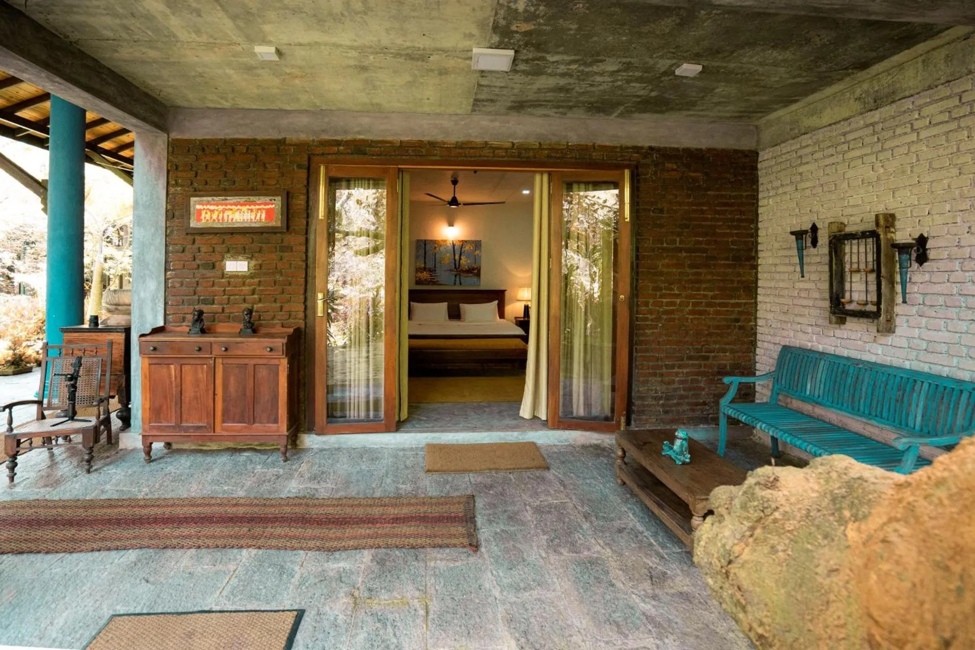 Seating area in Arsulana Eco Lodge & Spa