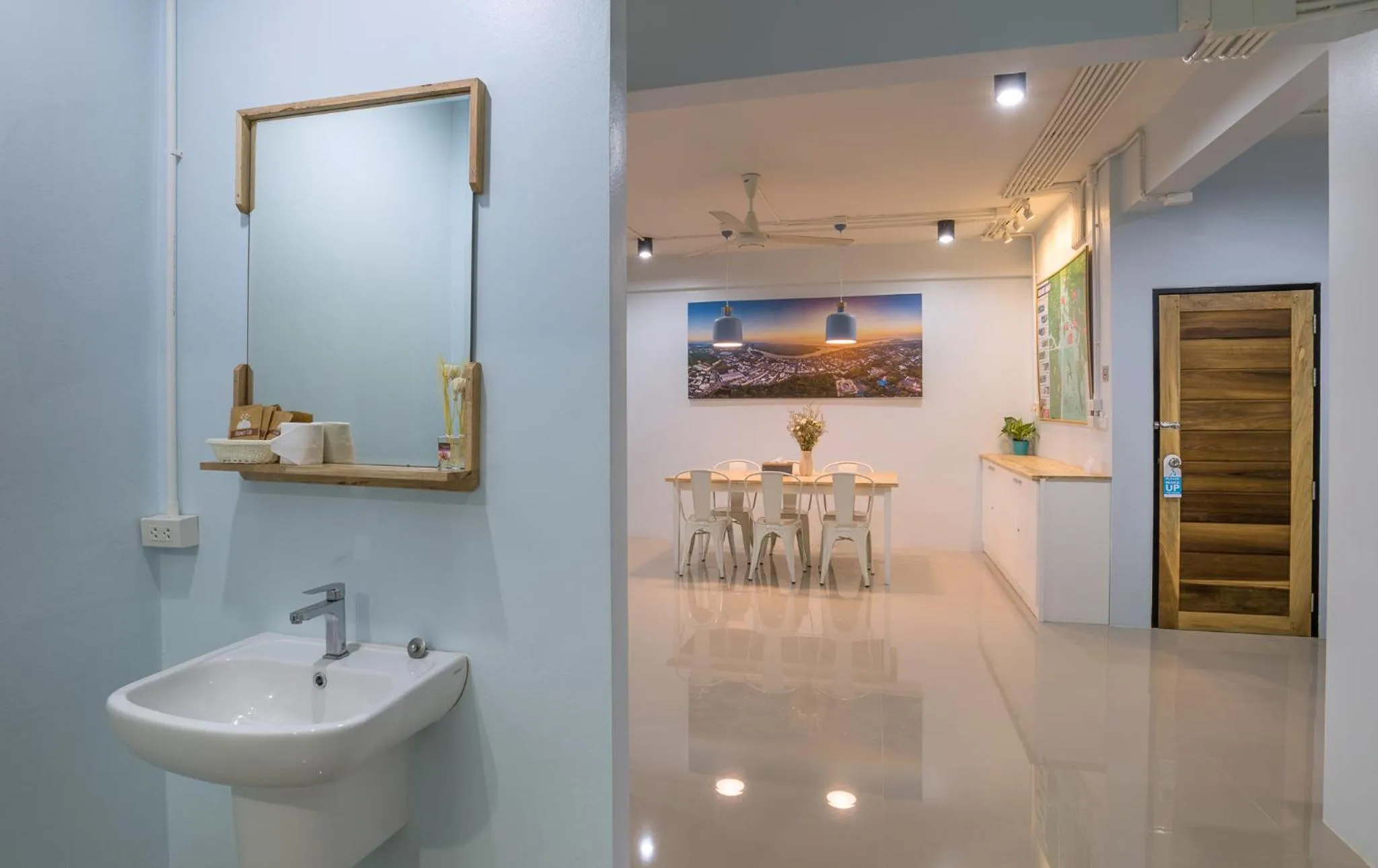 Living room in Otter House