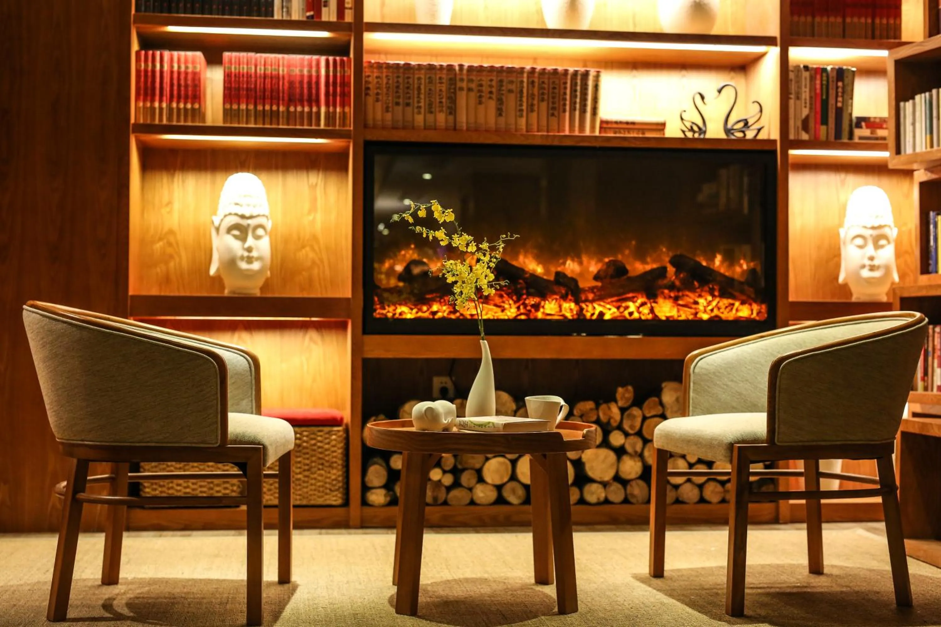 Lobby or reception in SSAW Boutique Hotel Shanghai Yilin