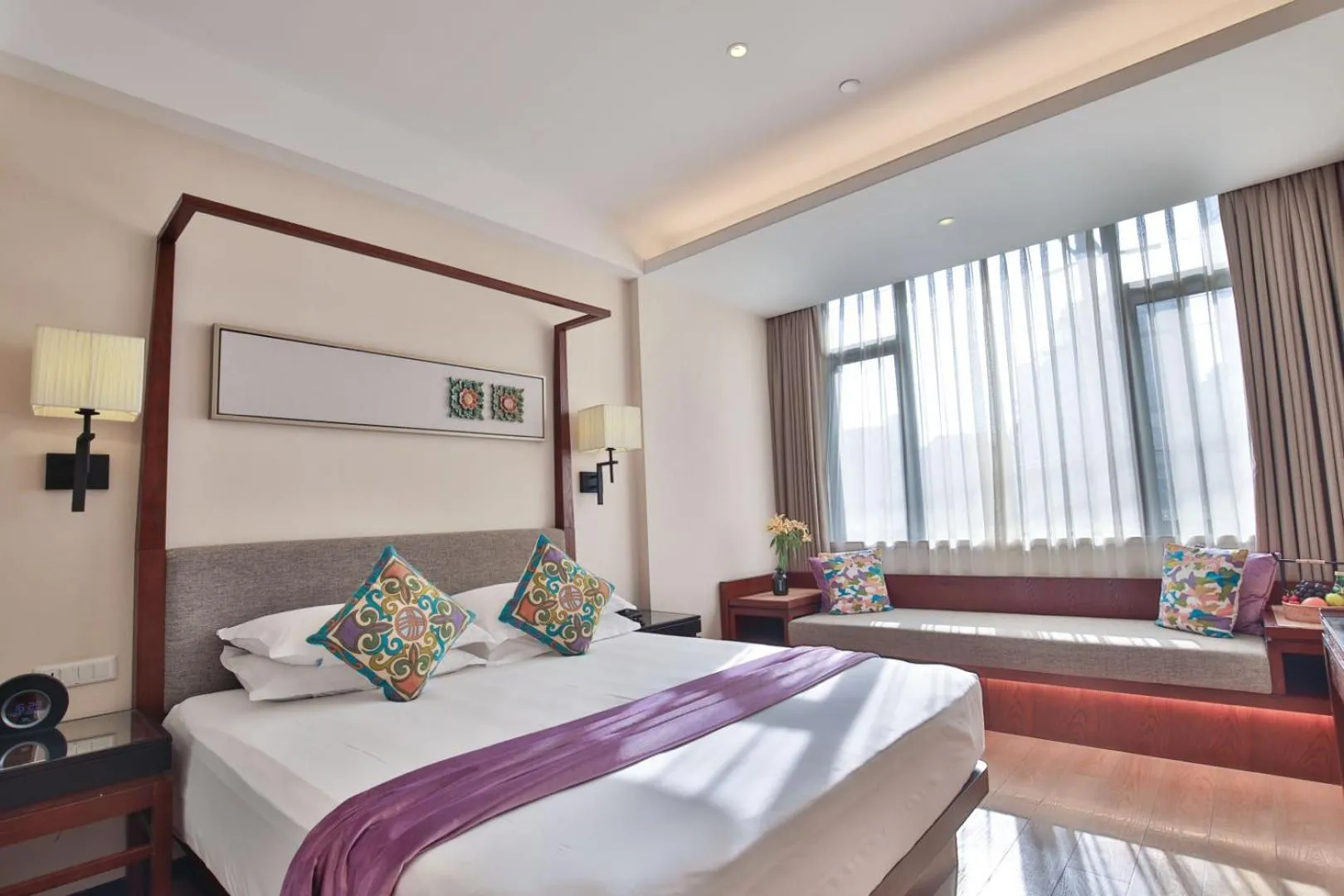Bed in SSAW Boutique Hotel Shanghai Yilin