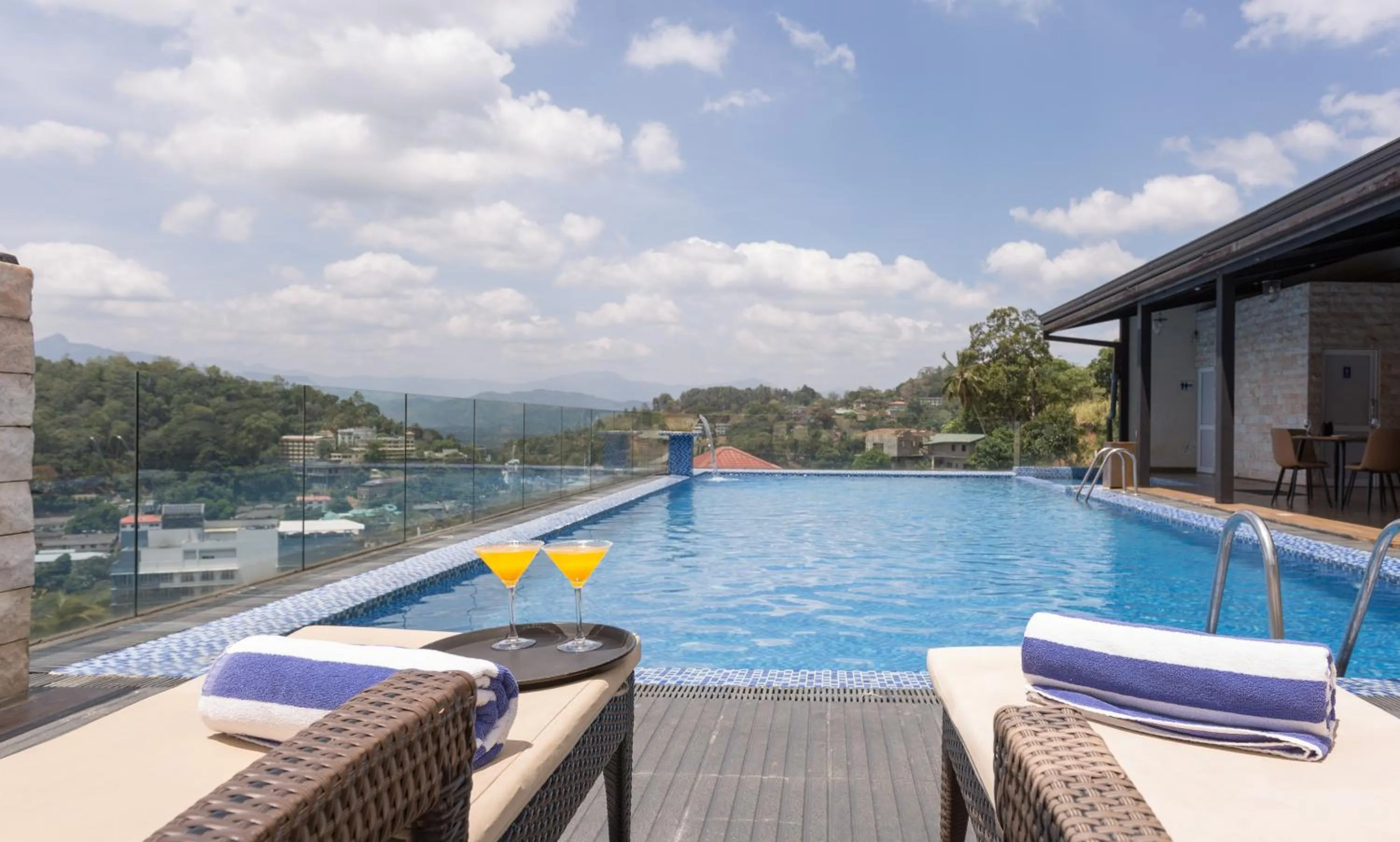 Swimming pool in Serene Kandy