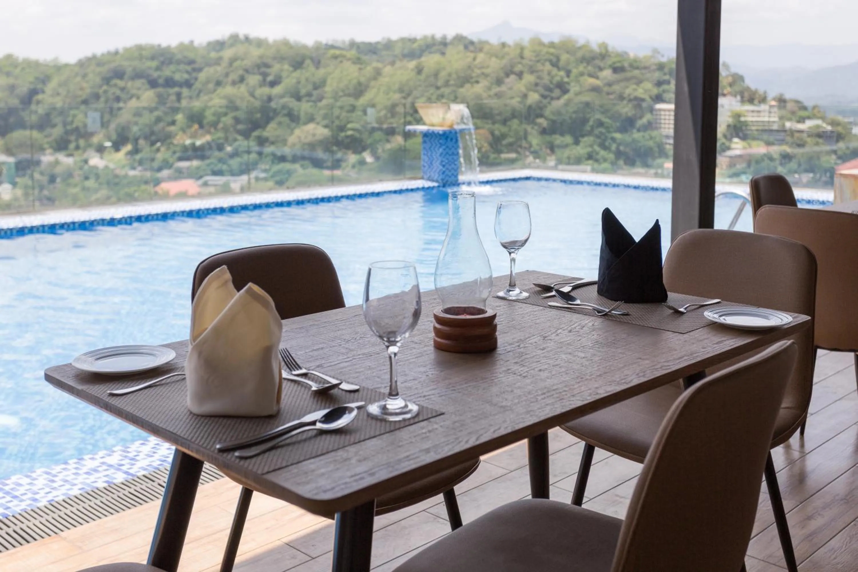 Swimming pool in Serene Kandy